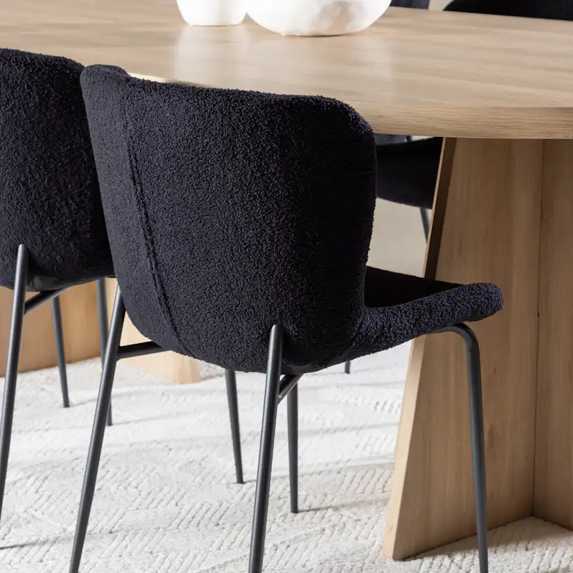 Spisegruppe Venture Home Bootcut 230 med 6 stk Modesto Stoler