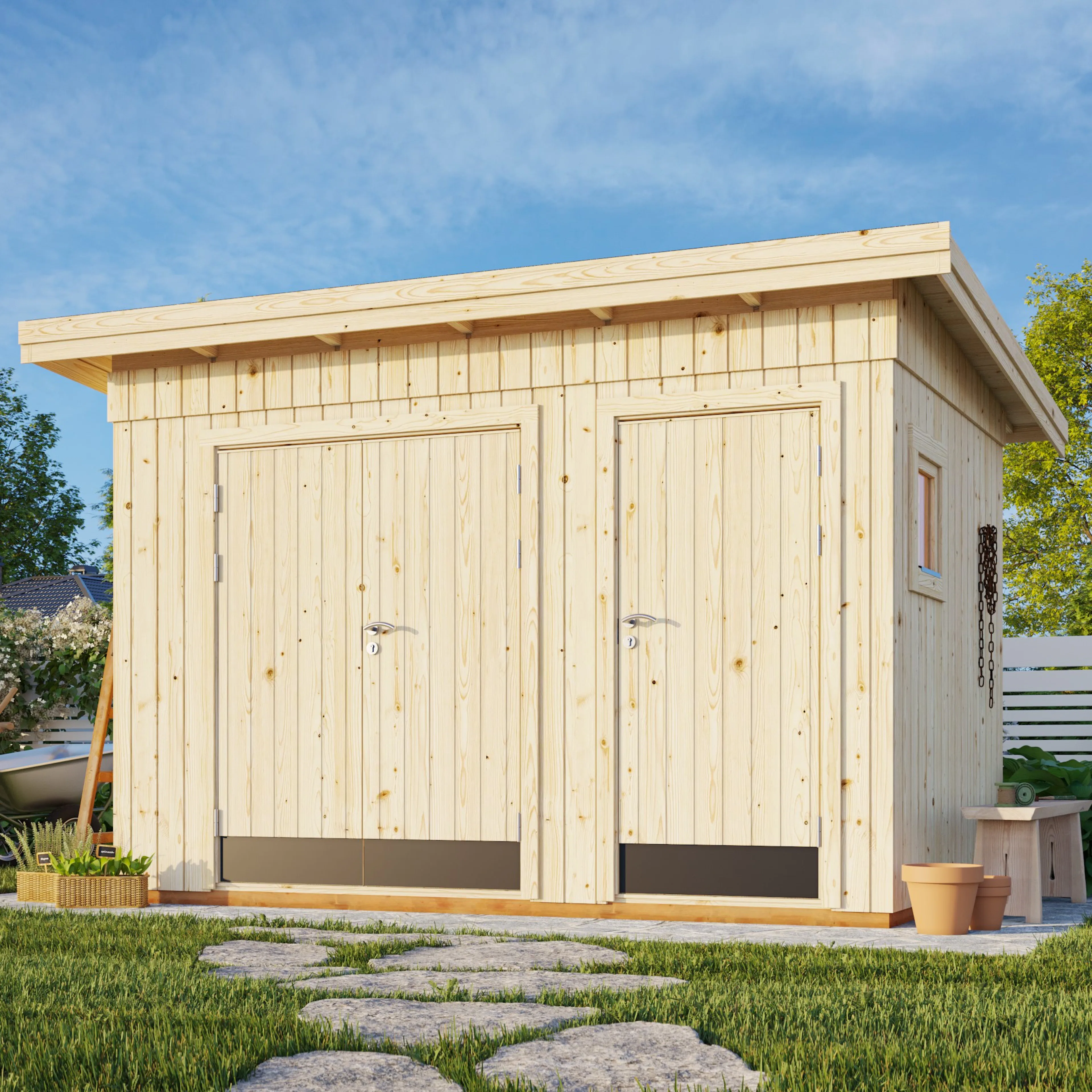 Redskapsbod Palmako Kalle 6,6 m2