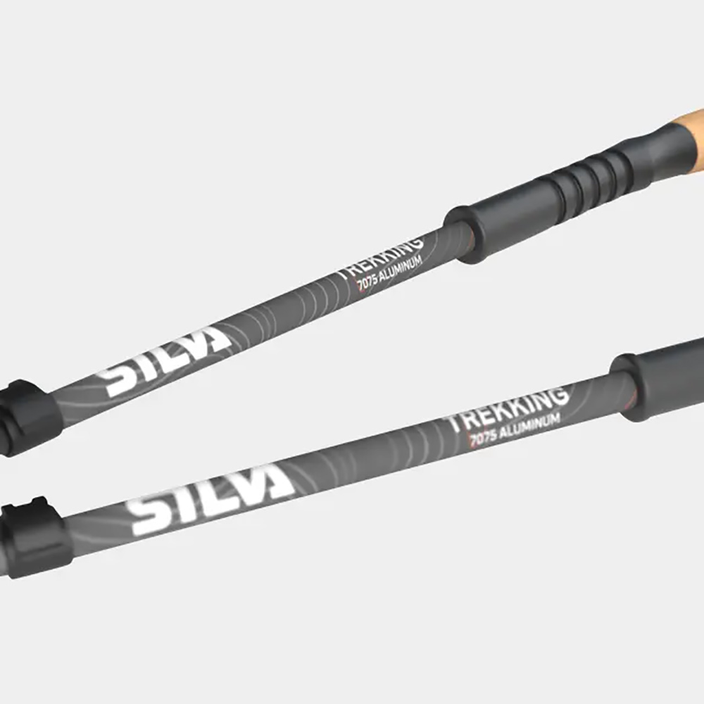 Gåstaver Silva Aluminium Cork