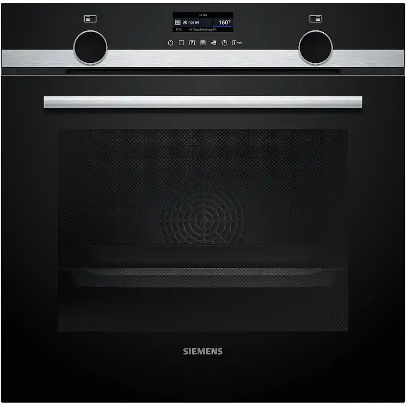 Ovn/Platetopp Siemens HB579GBR3 + EX675LYV1E Selvrensende med Air Fry og FlexInduction Plus Pakke