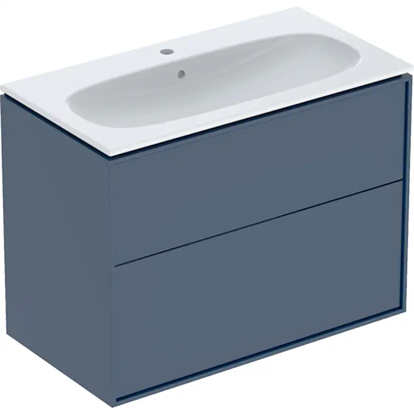 Servantskap Ifö Sense Art Smal Design 90 med 2 Skuffer