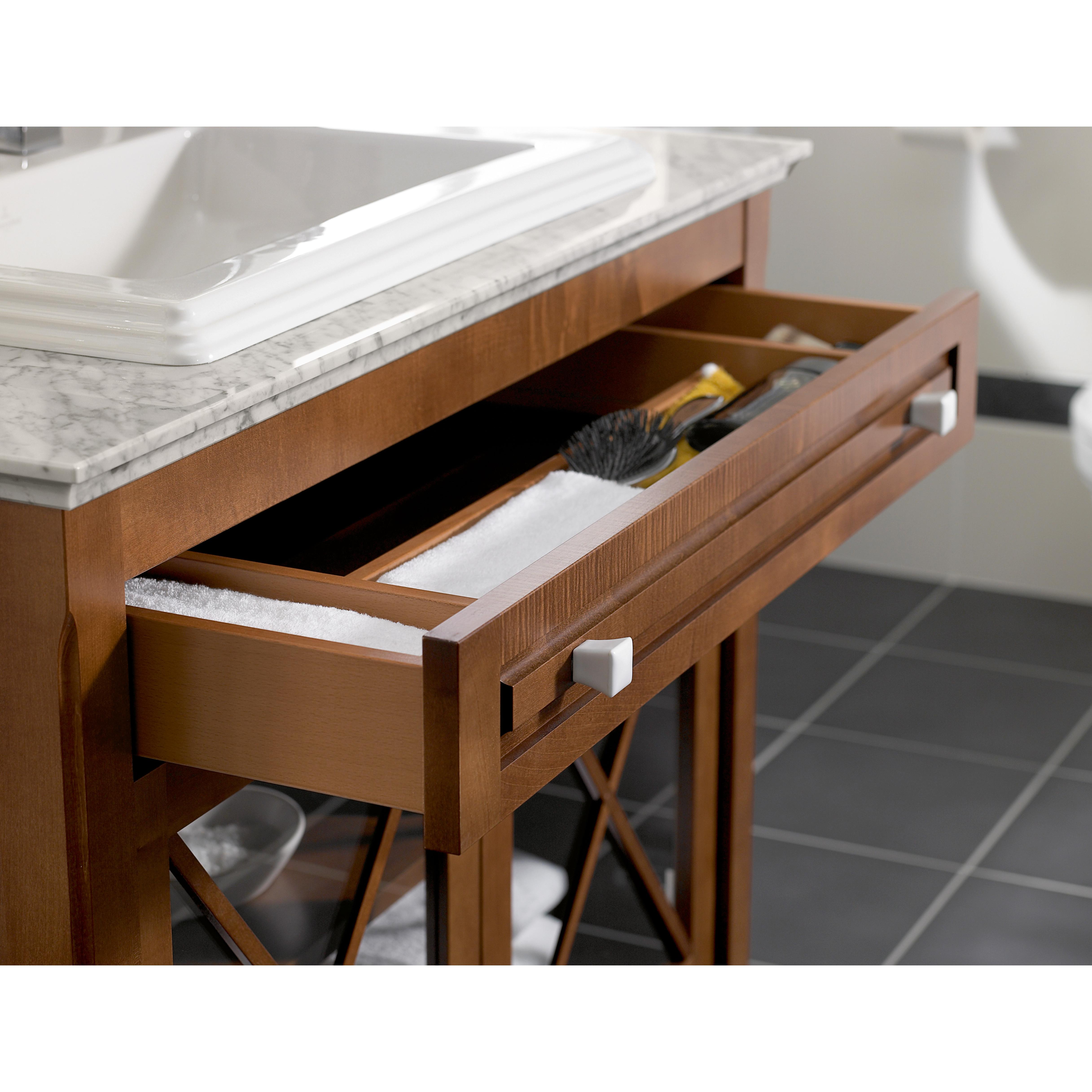 Tvättställ Villeroy & Boch Hommage Inbyggt 630 mm Med Bräddavlopp