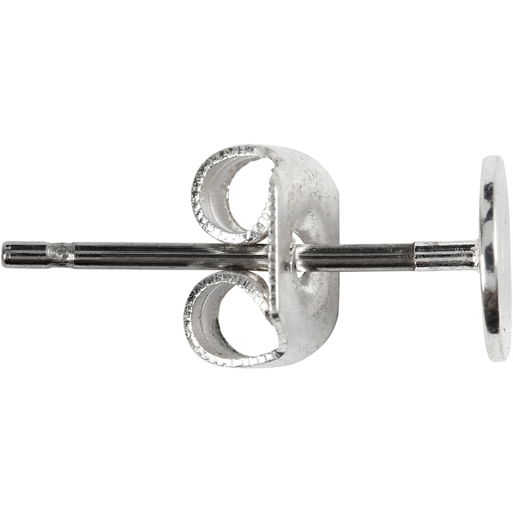Ørestikk Creativ Company Forsølvet 13 mm 1 Pk