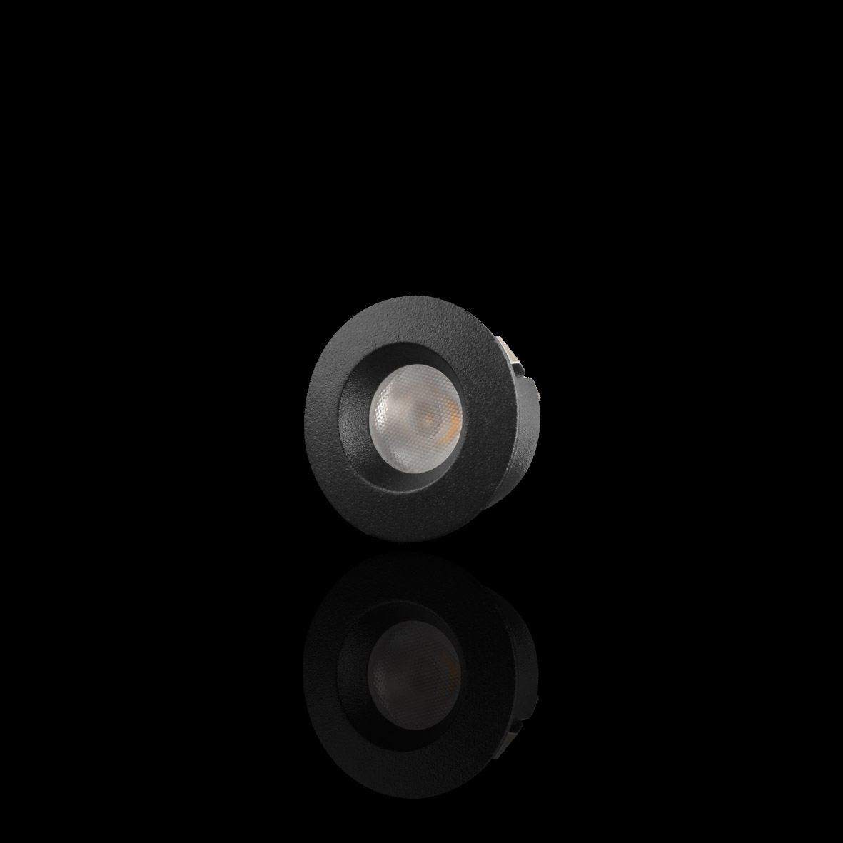 Downlight Designlight Q-20 1,2W3000K Hurtigk Sv