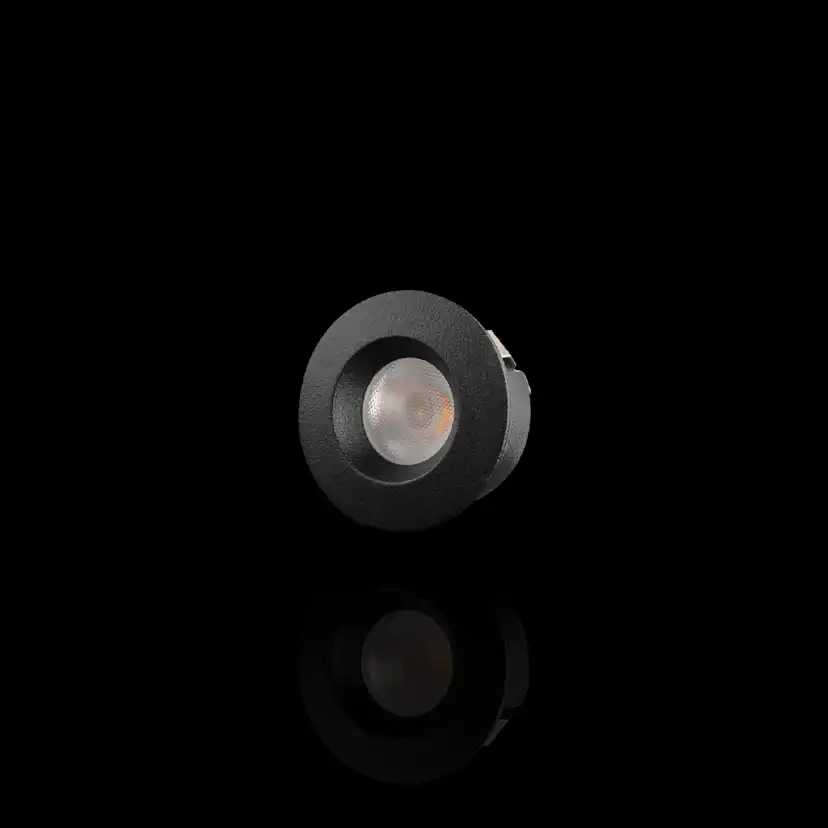 Downlight Designlight Q-20 1,2W3000K Hurtigk Sv