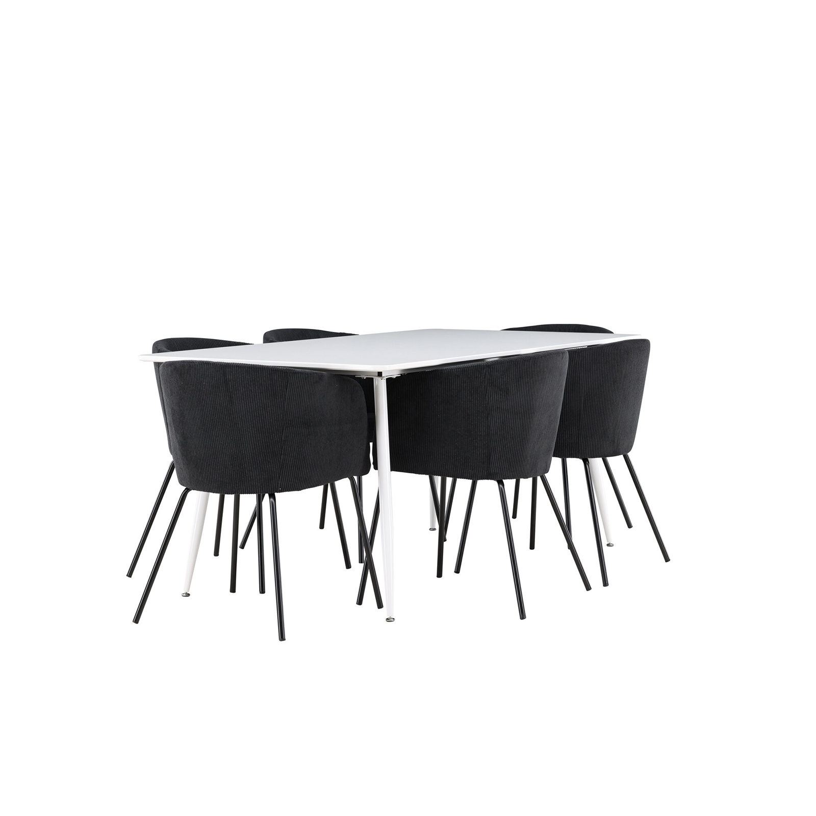 Spisegruppe Venture Home Silar 180 med 6 stk Berit Stoler