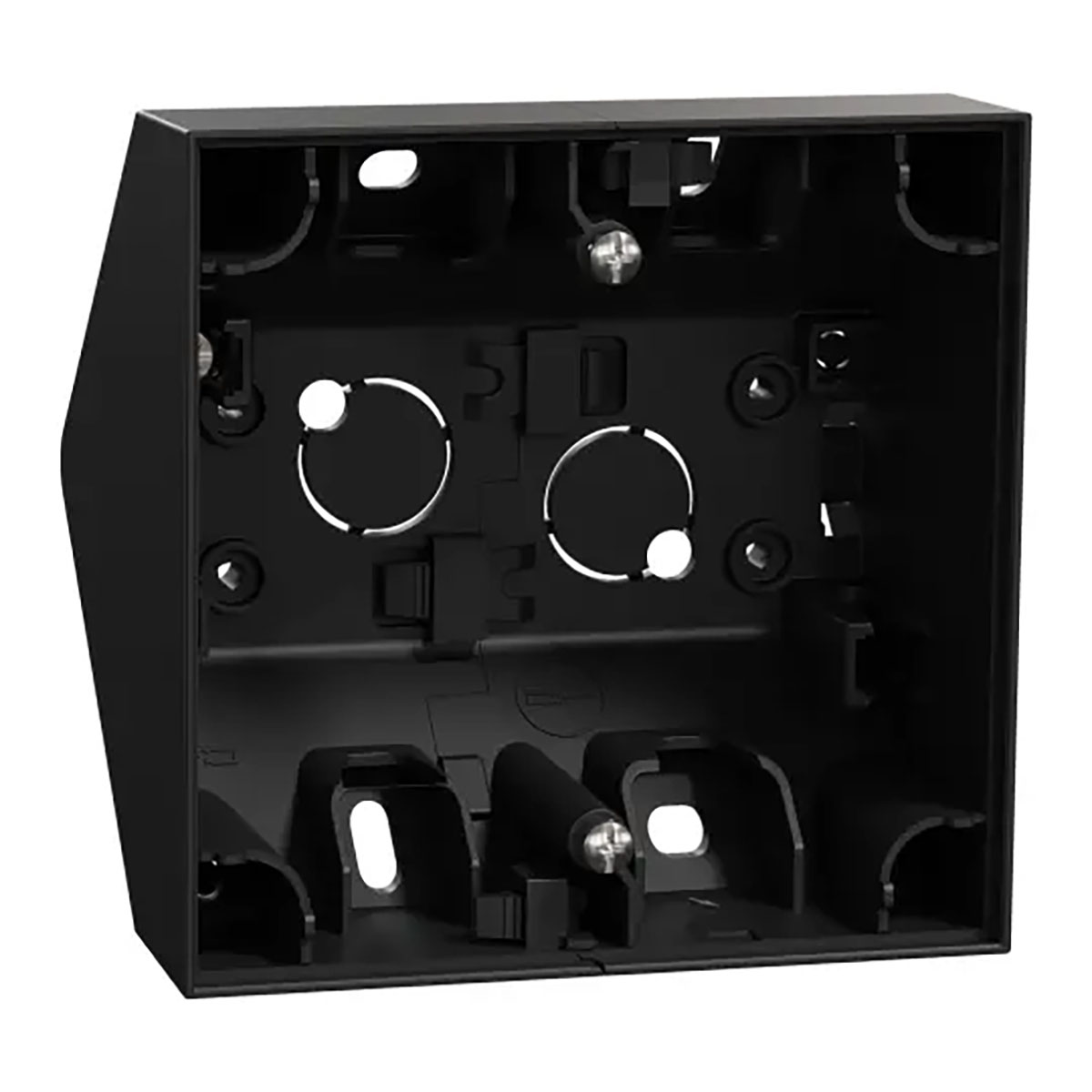 HÖRNBOX ÄNDSTYCKEN ONE SV Sort