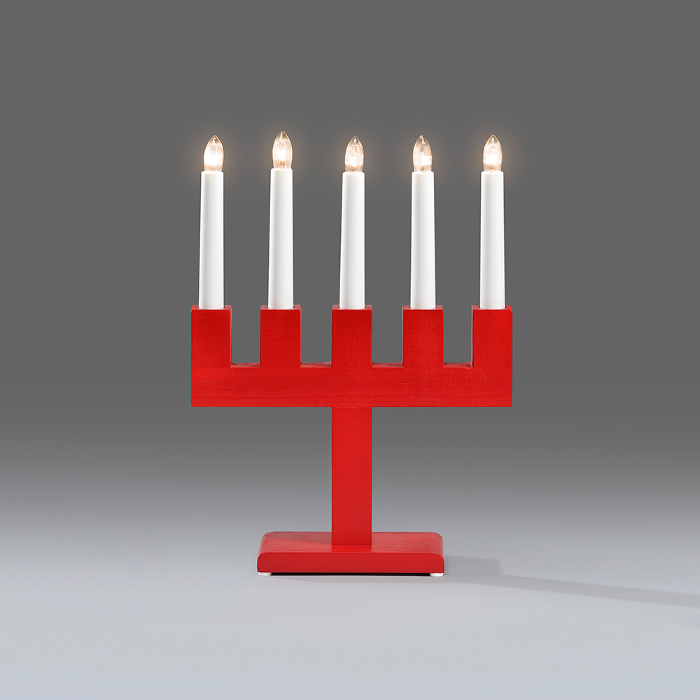 Adventstake Gnosjö Konstsmide 5L Tre