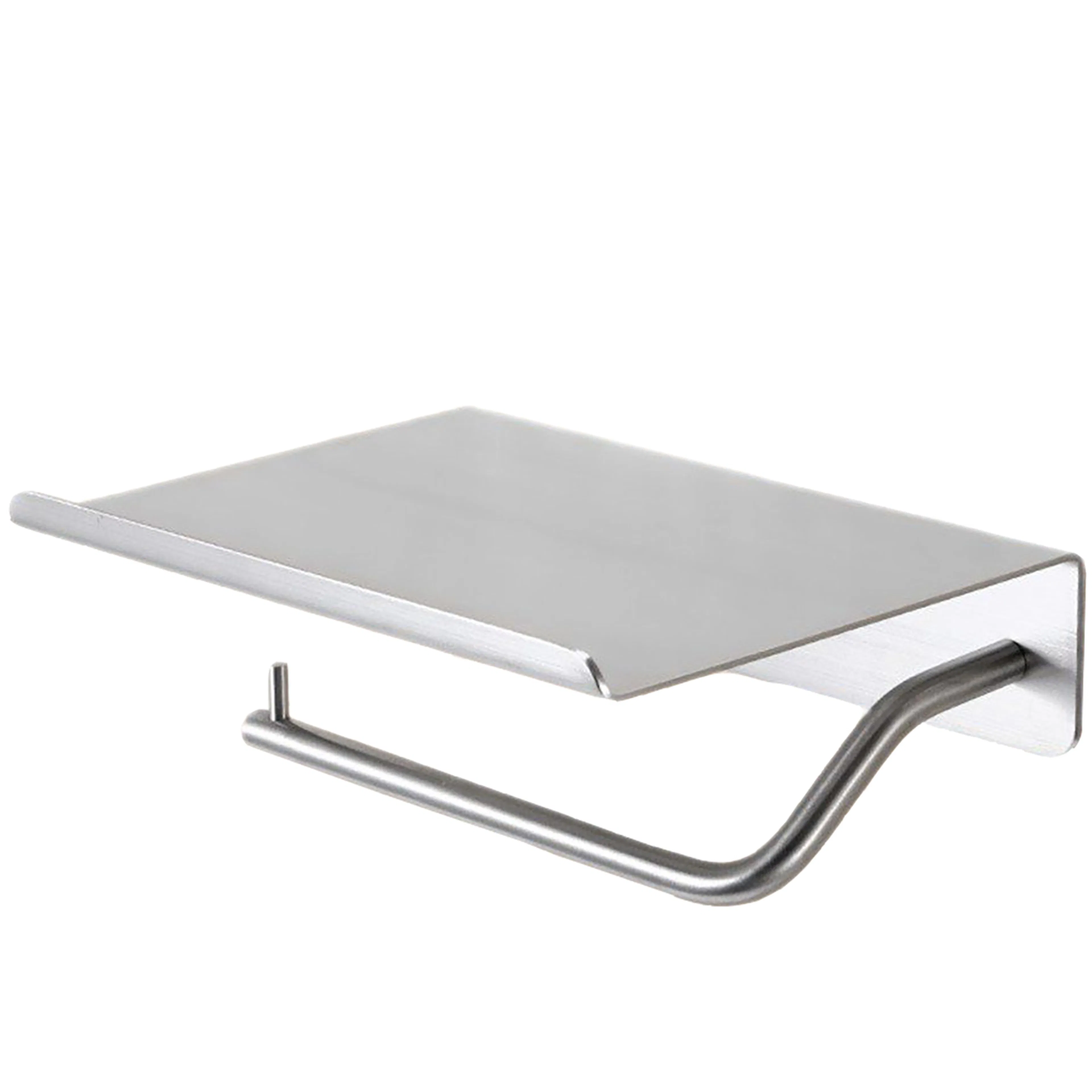 Toalettpapirholder Strand Stainless Billdal Med Hylle BI-416