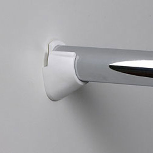 Holder Elfa for Garderobestang Vegg/Vegg 2-pk