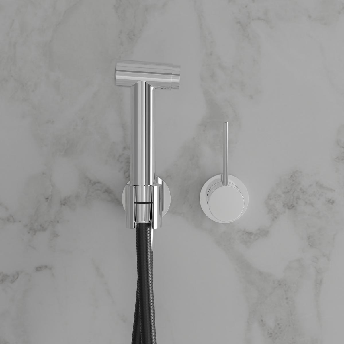 Bidéblandare Scandtap Harmonized B för Inbyggnad | badrum - blandare - bideblandare | KakelKungen