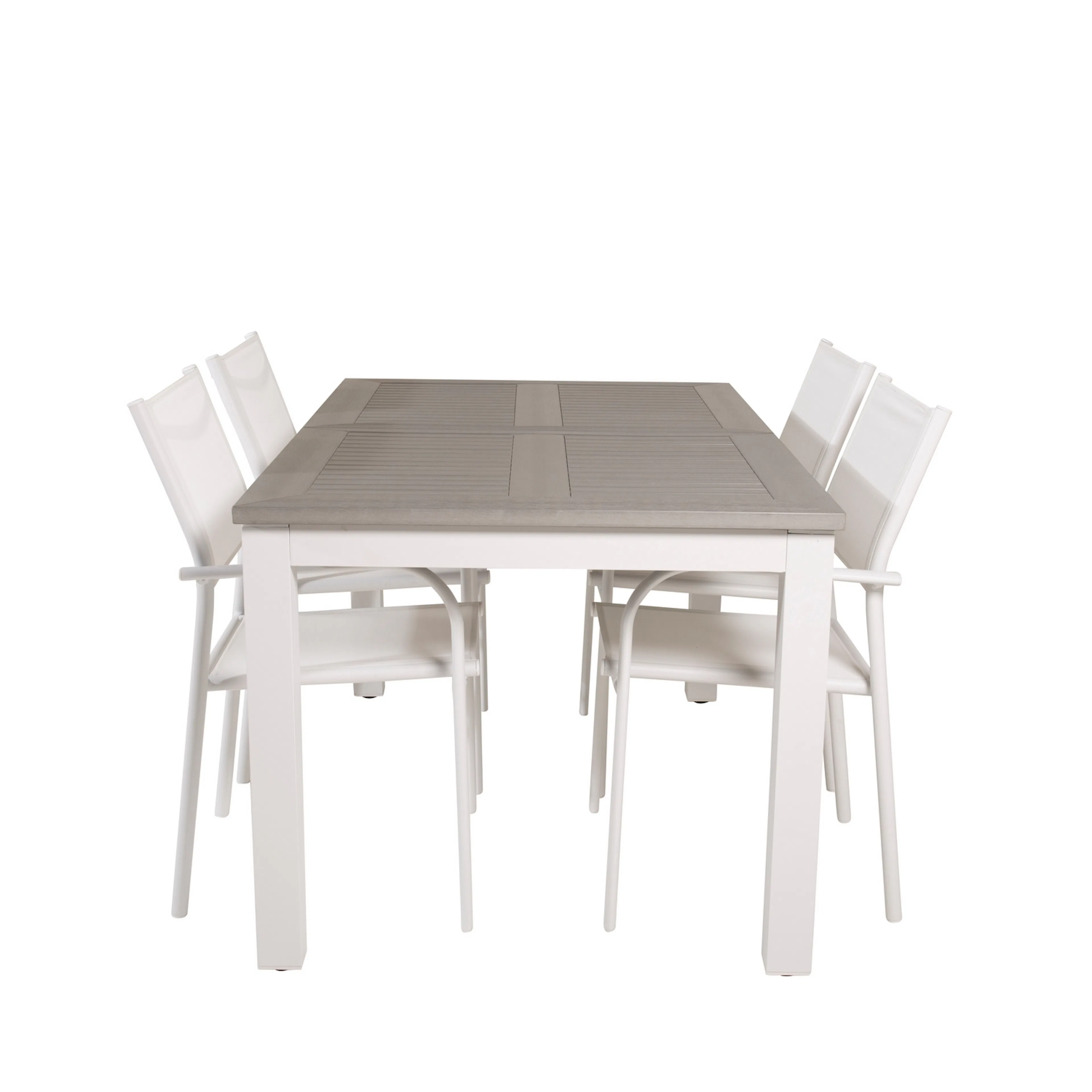 Spisegruppe Venture Home Aleyna 152/210 med 4 Siri Lenestoler
