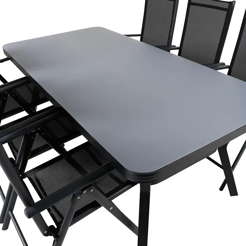 Spisegruppe Venture Home Vyn med 6 Bend Spisestoler
