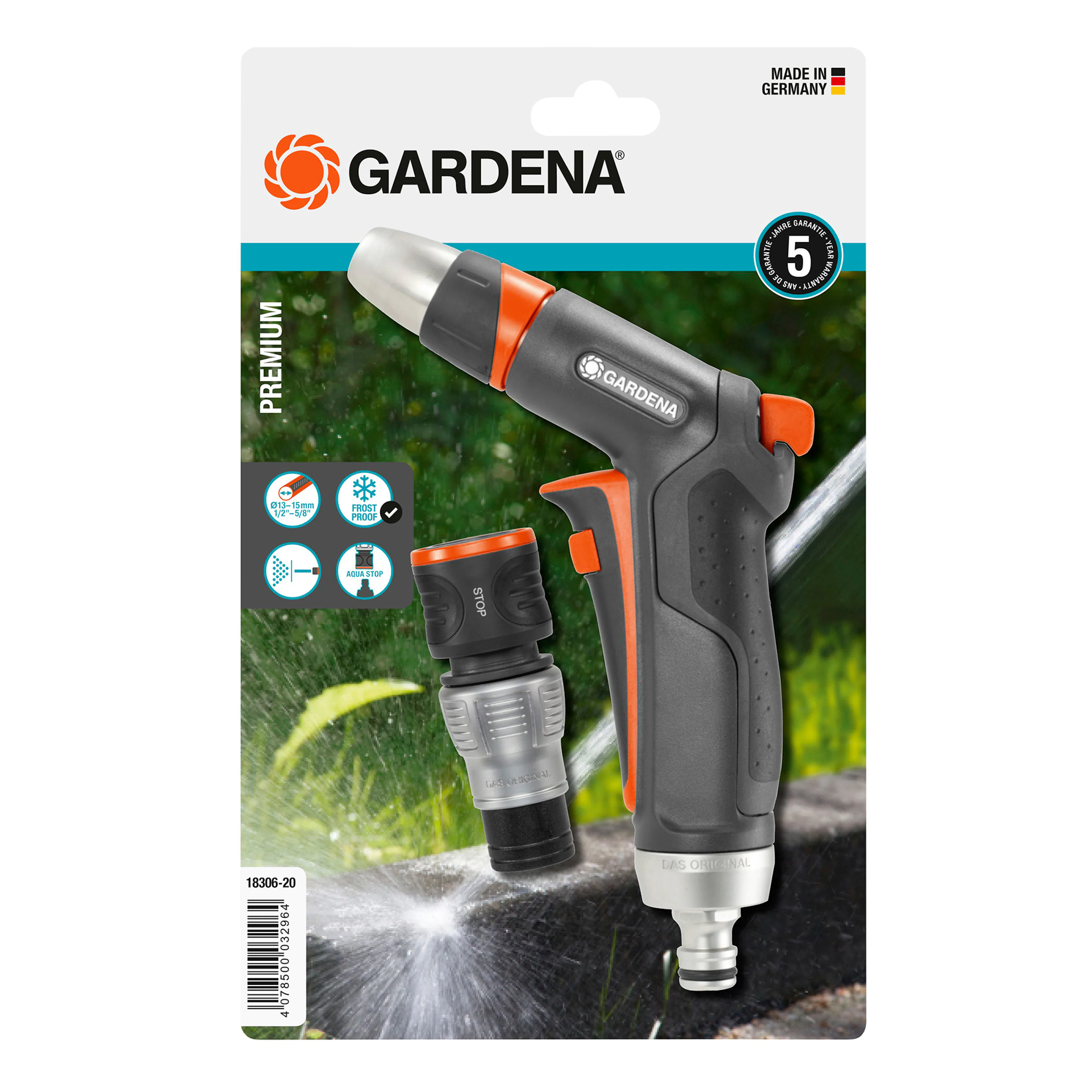 Rengjøringsdyse Gardena Premium Set