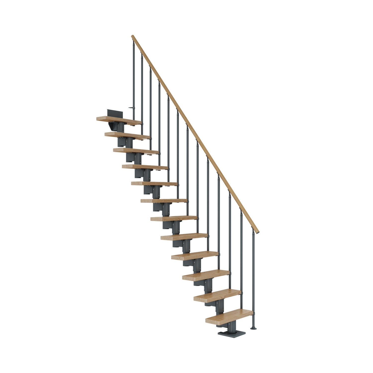 Plassbesparende Trapp Dolle Dublin Eik Rett Classic II