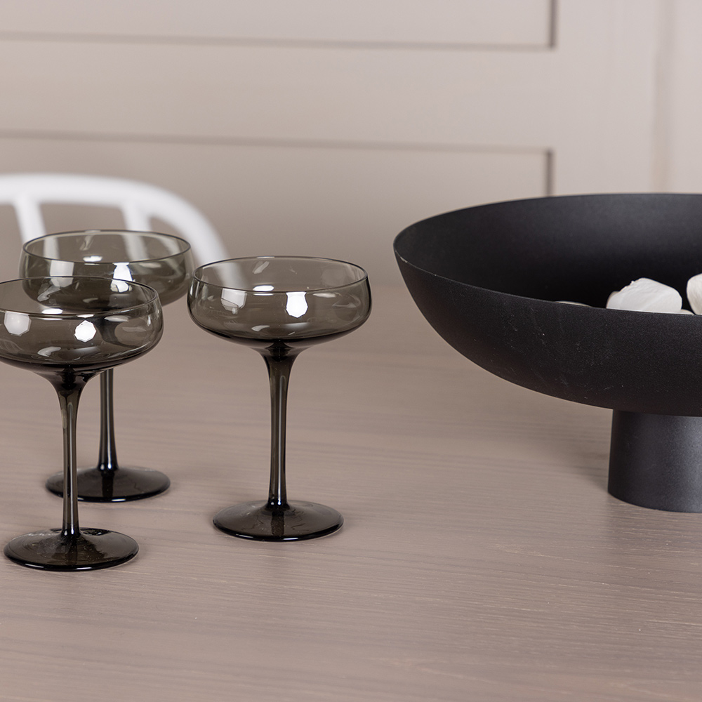 Spisegruppe Venture Home Olivia Ø 110 cm med 4 Dyrön Stoler