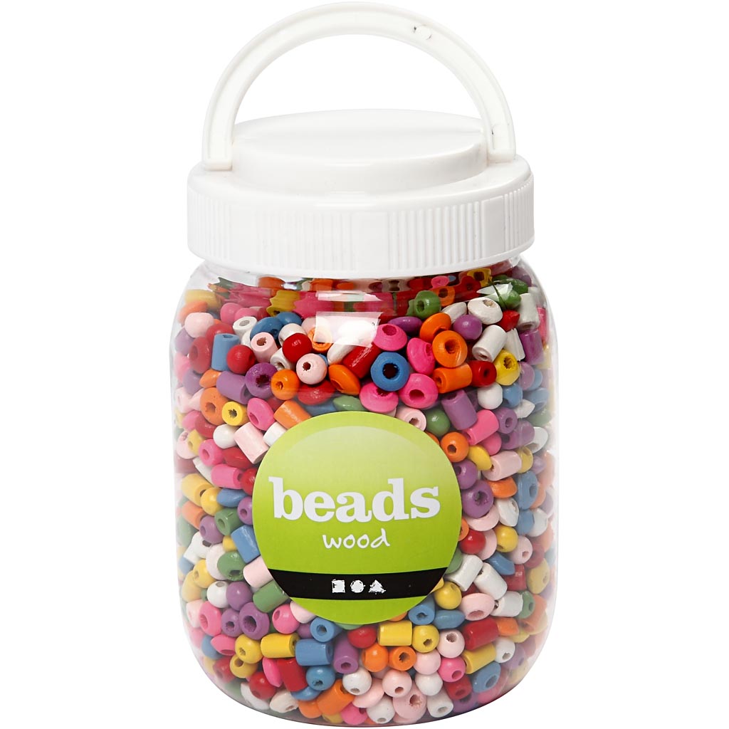 Treperler Creativ Company Ass Farger D5-8 mm Hullstr 1,5 mm 400 ml/1 Pk