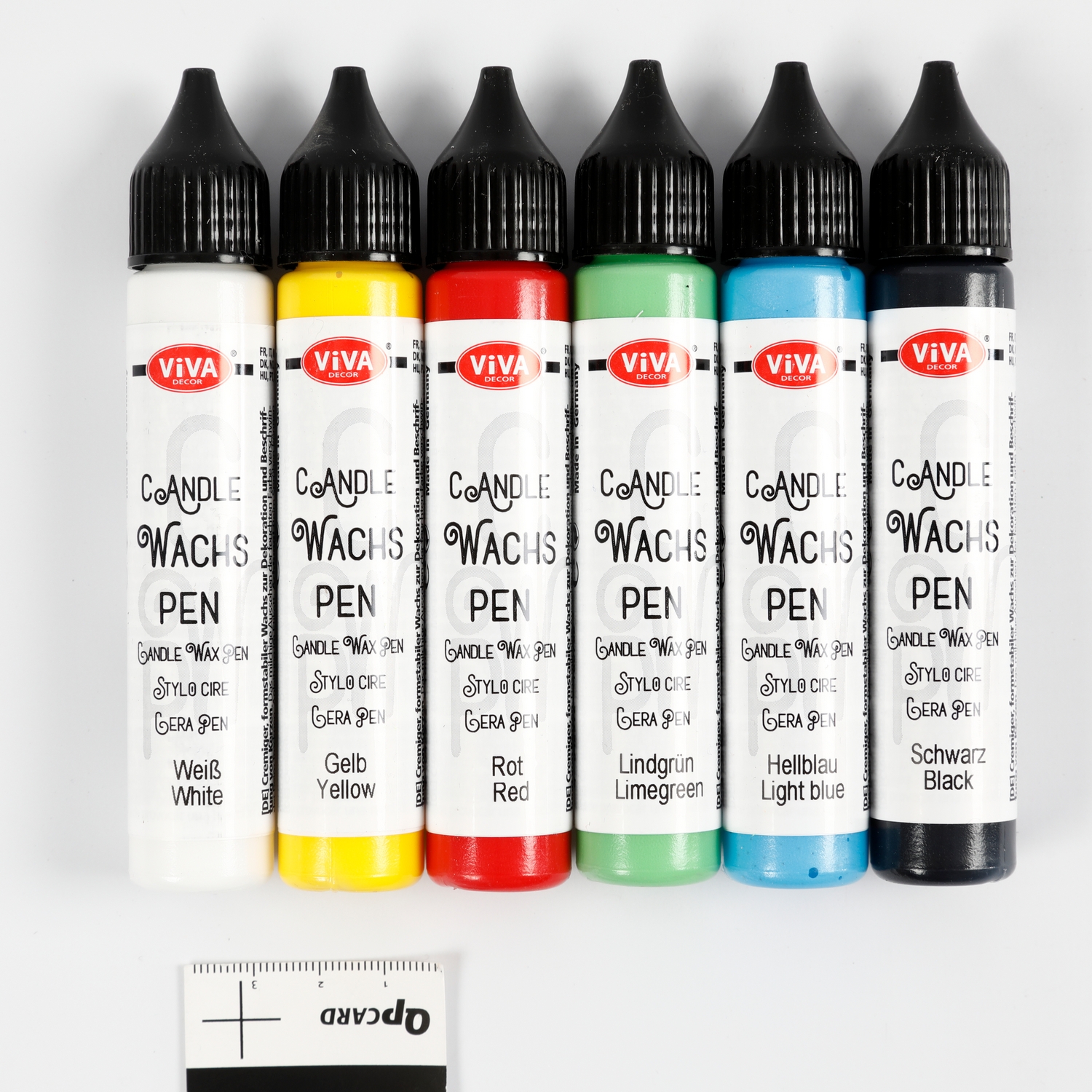 Lysvoks Creativ Company Sterke Farger 6x25 ml/1 Pk
