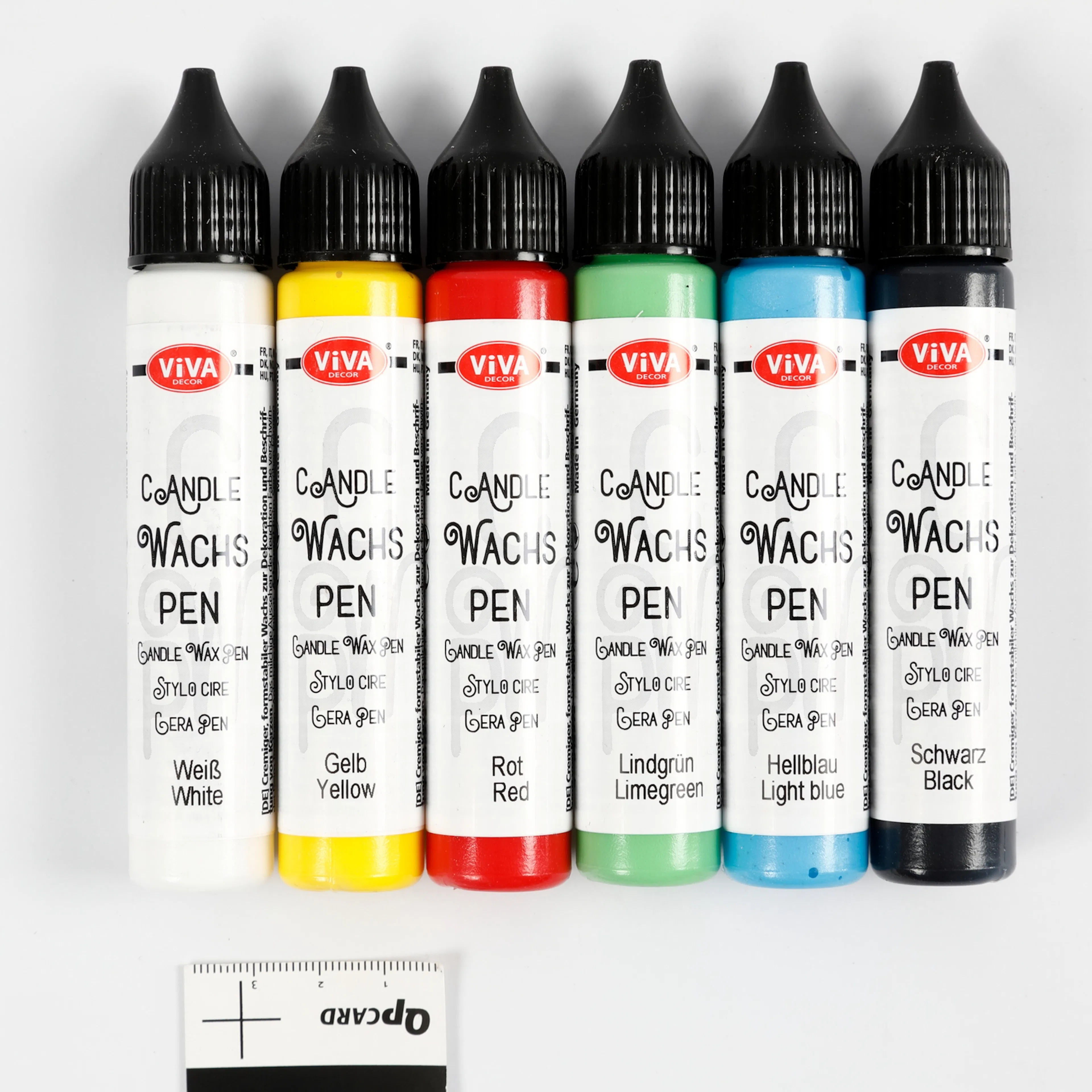 Lysvoks Creativ Company Sterke Farger 6x25 ml/1 Pk