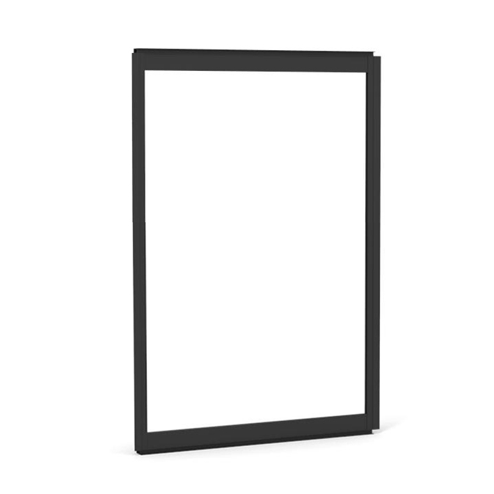 Fast Vindusparti Landskap Stadig Forlenget Sommer