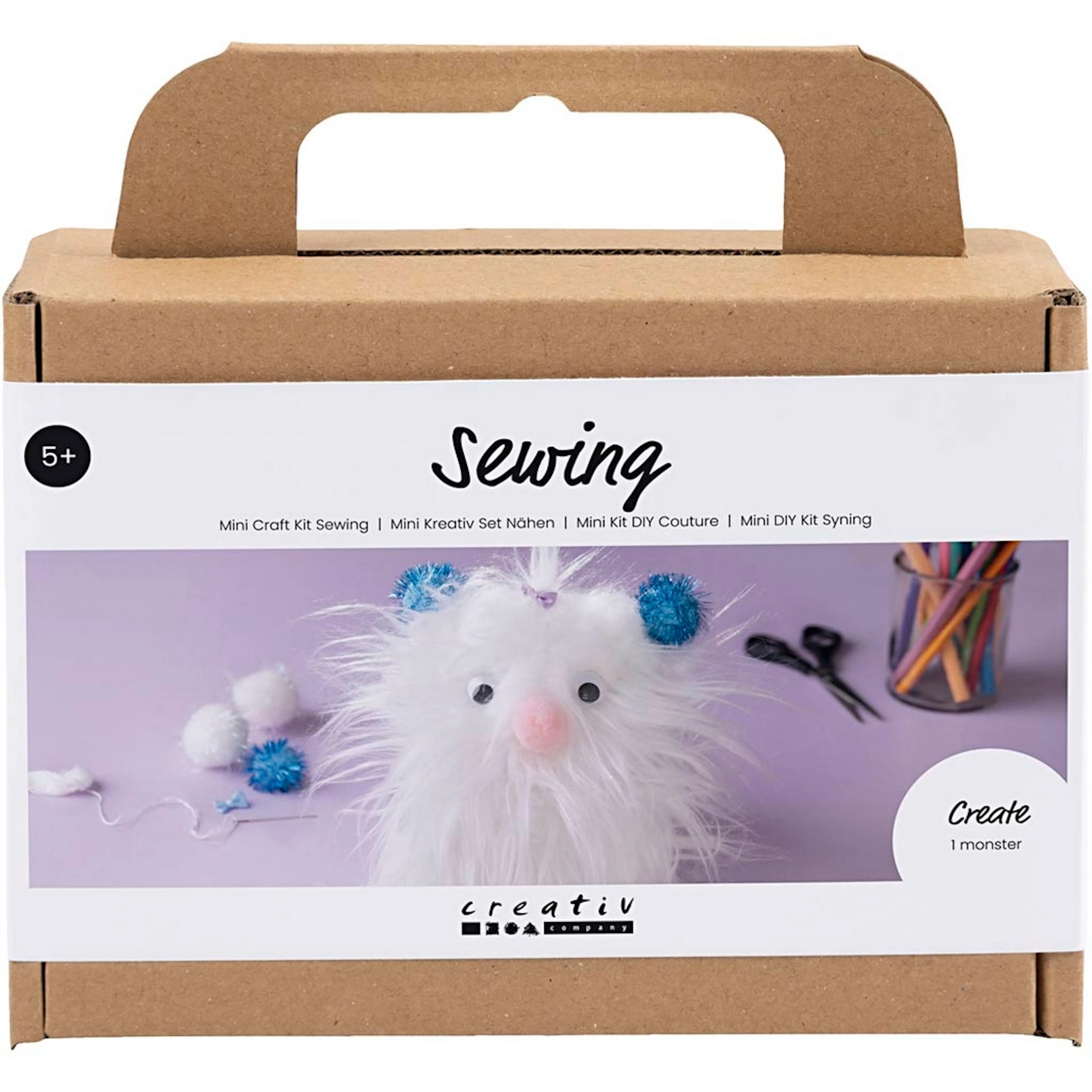 Hobbysett Creativ Company Mini DIY Kit Sying Monster