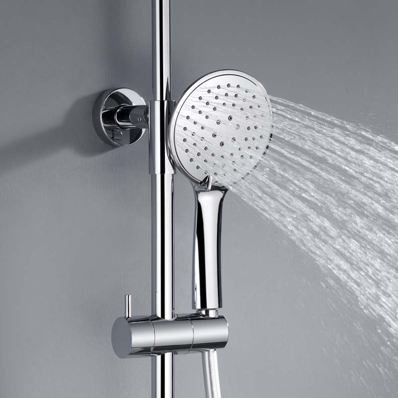 Dusjsett Bathlife Pärla/Dagg med Badekarbatteri