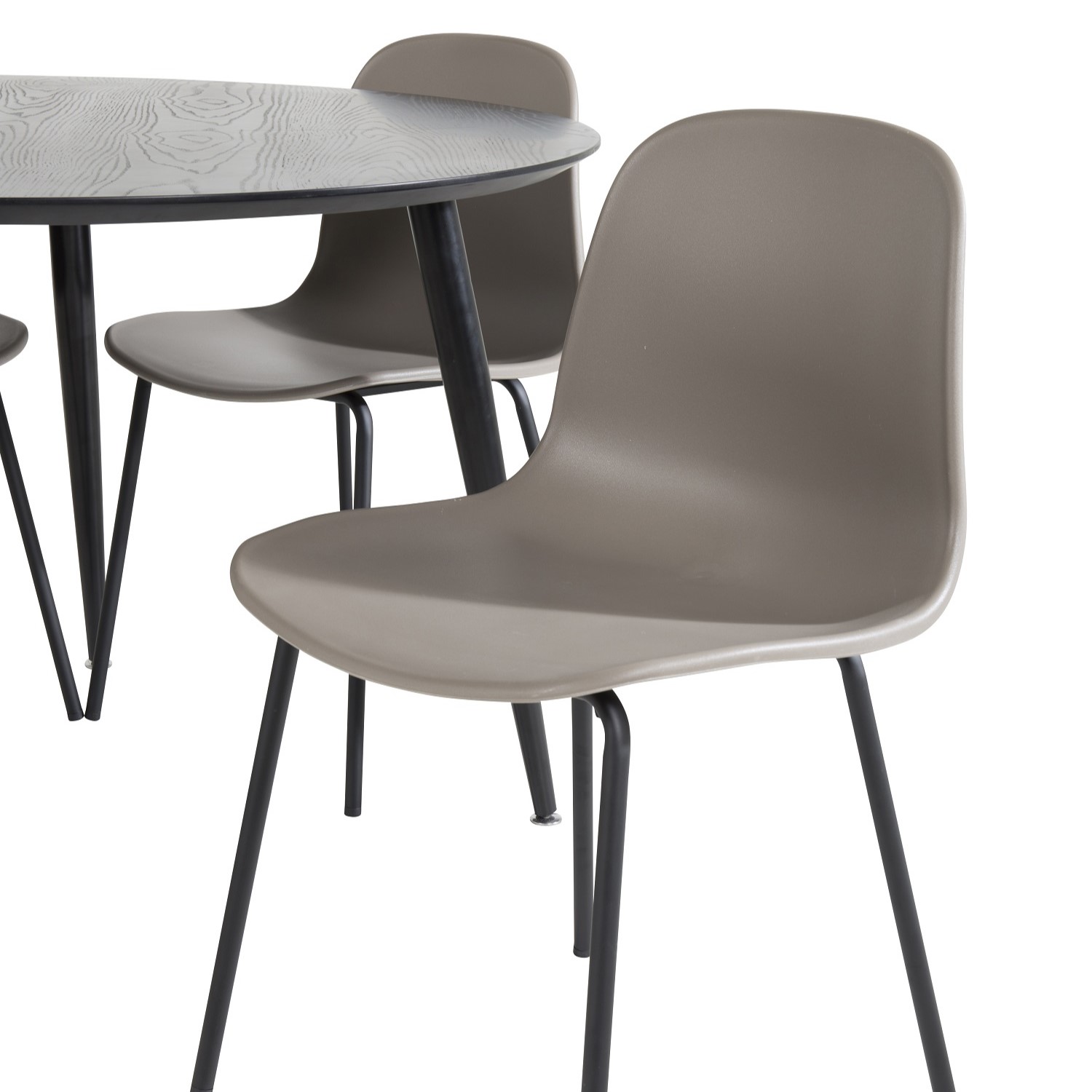 Spisegruppe Venture Home Dipp med 4 Arctic Stoler
