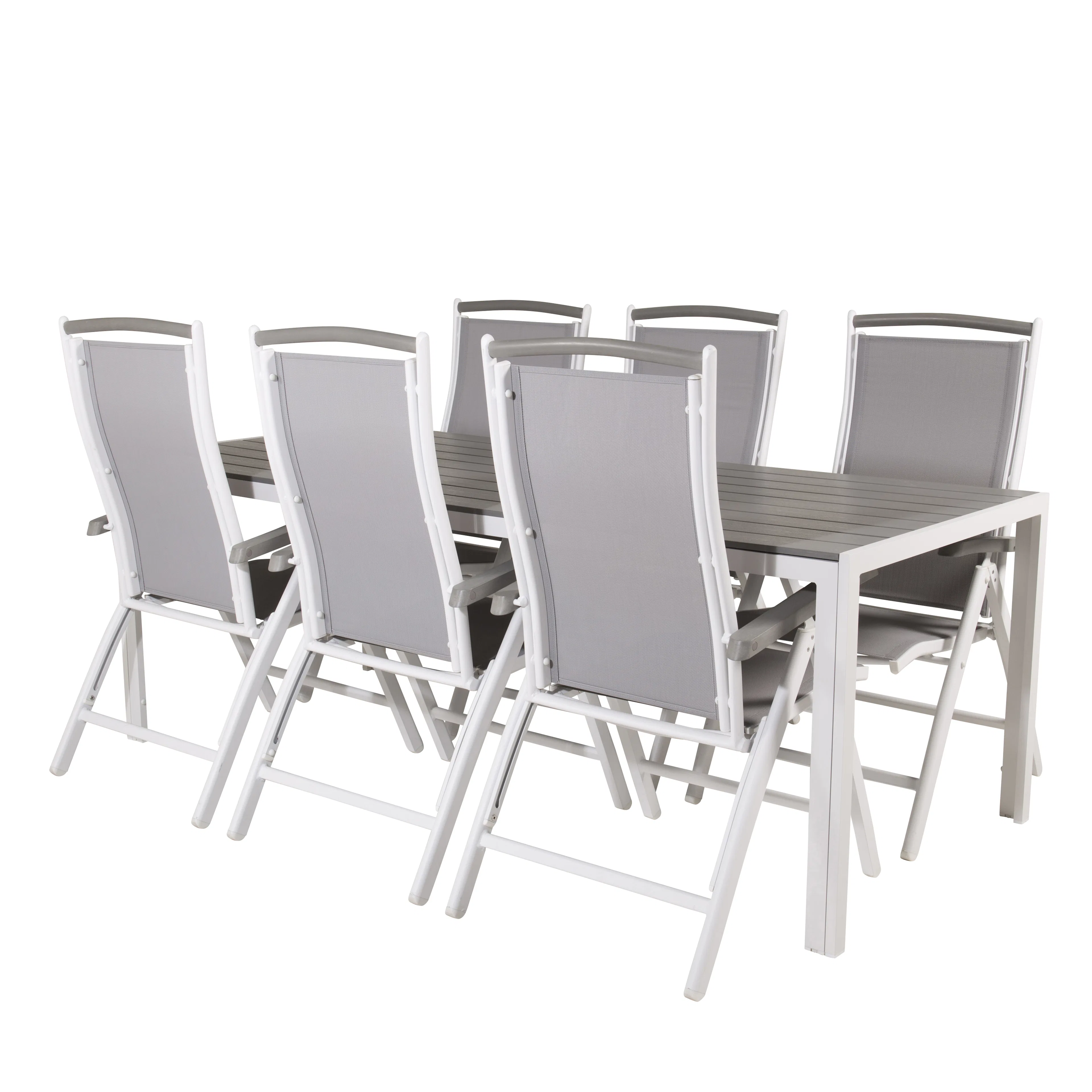 Spisegruppe Venture Home Bront 205 med 6 Aleyna Stoler