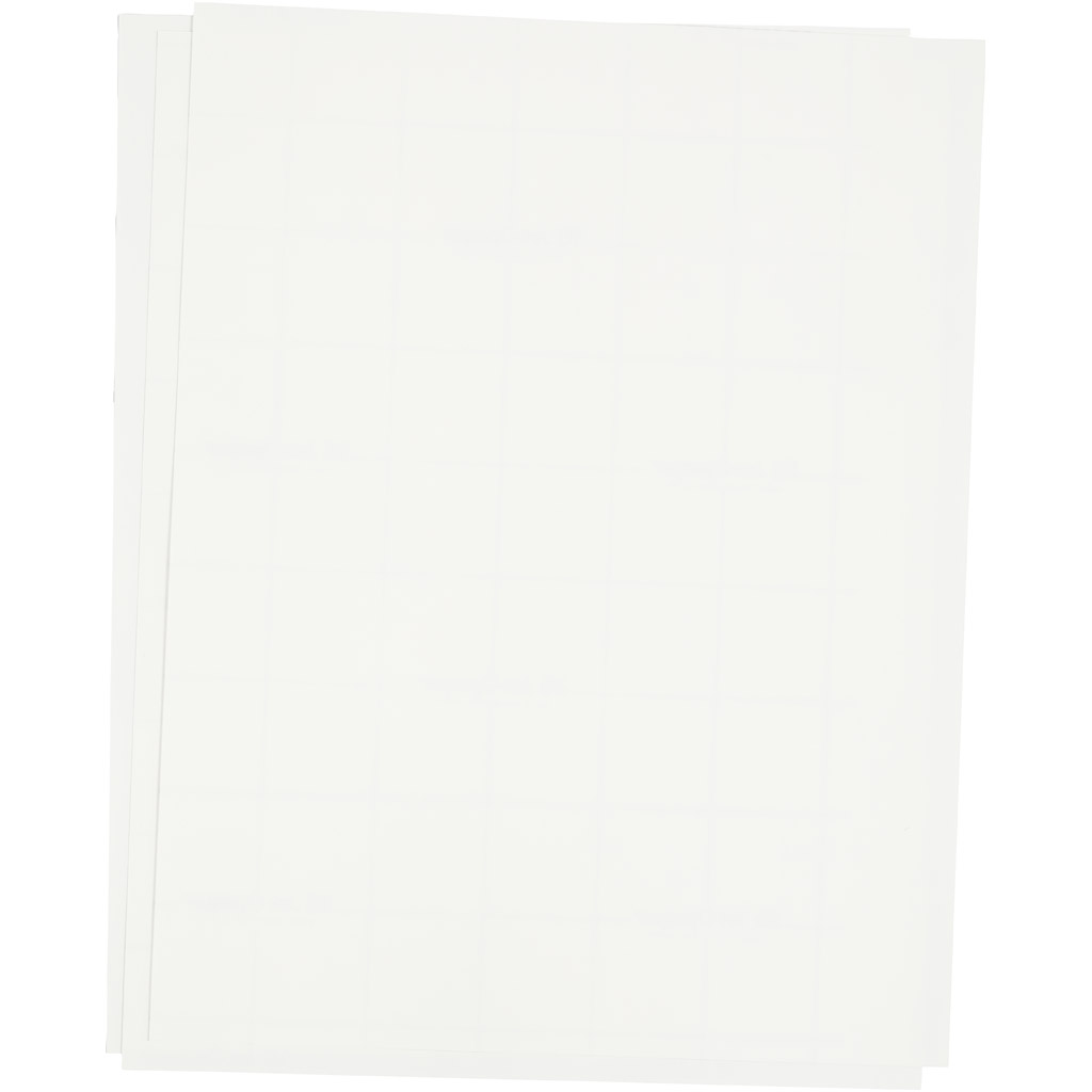 Overføringsark Creativ Company Hvit 21,5X28 cm for Lyse og Mørke Tekstiler 1 Pk