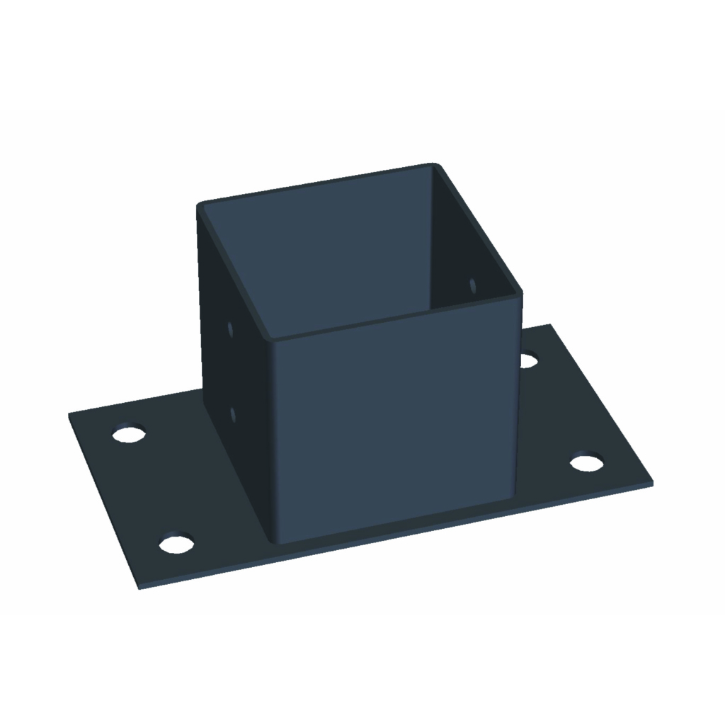 Stolpesko Jabo U 96x96 Sort