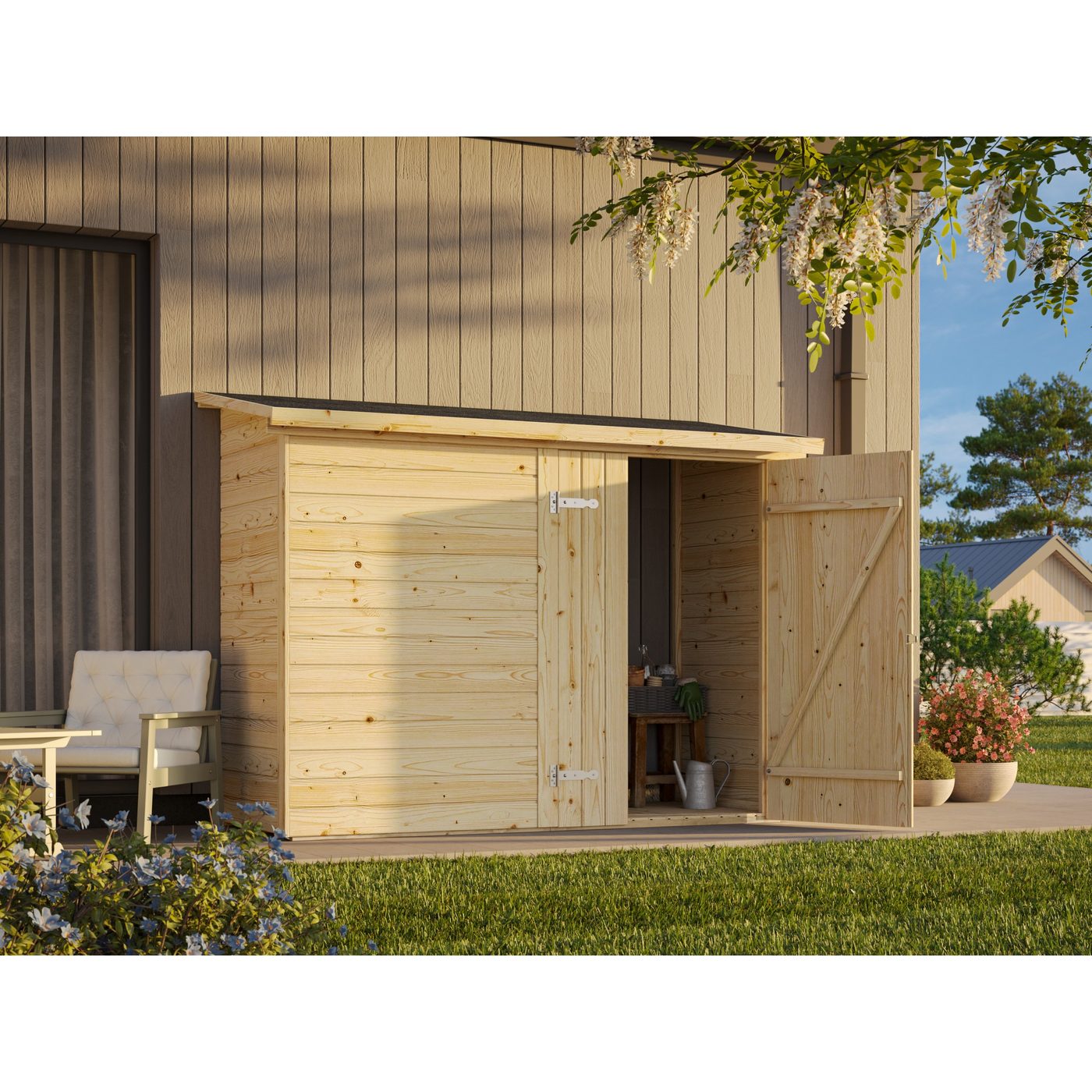 Redskapsbod Palmako Leif 2,2 m2