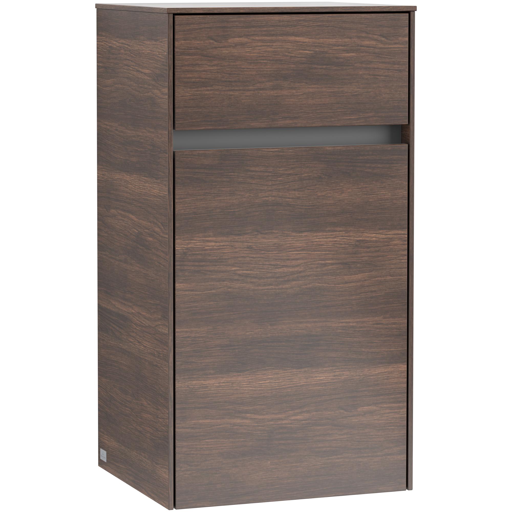 Väggskåp Villeroy & Boch Collaro med 1 Låda och 1 Dörr 404 mm | badrum - badrumsmobler - vagg-och-hogskap | KakelKungen