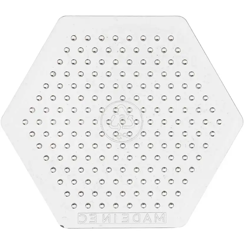Perleplate Creativ Company 6-kantet 10 stk/1 Pk
