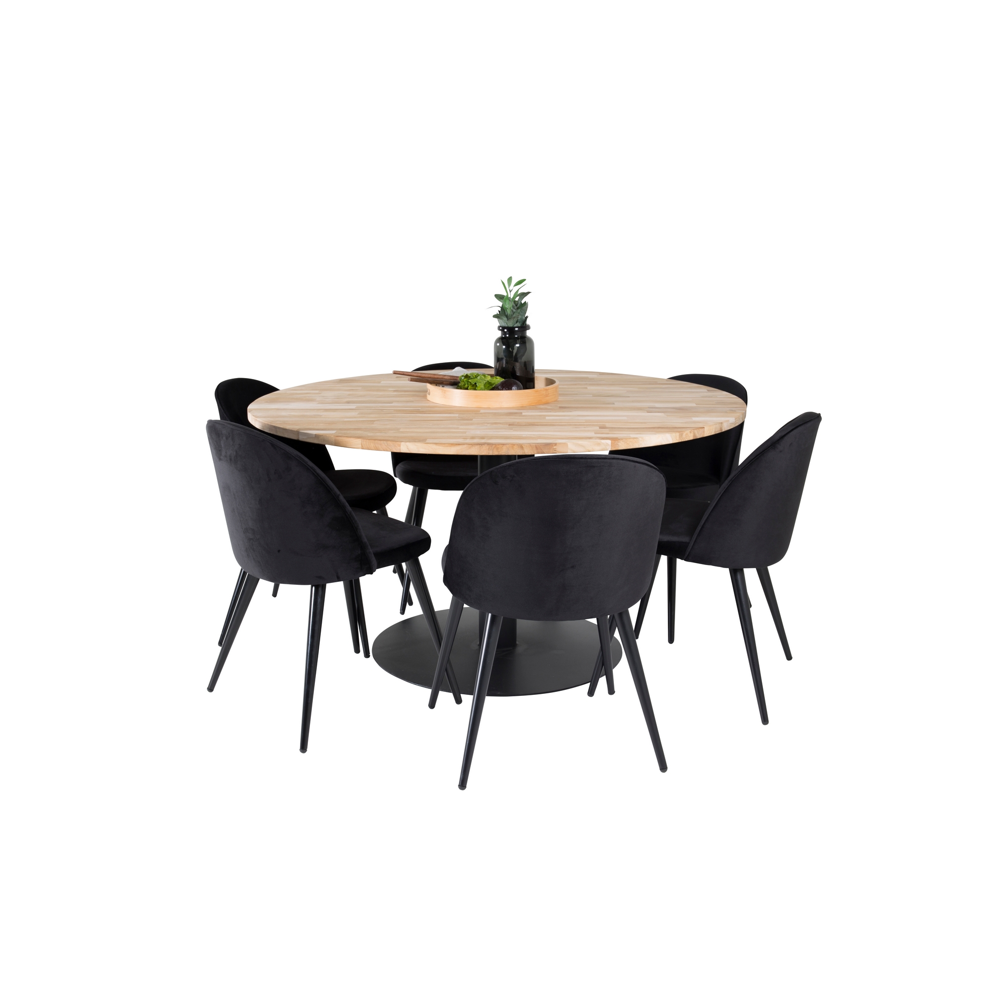 Spisegruppe Venture Home Cornelia med 6 Valentina Stoler