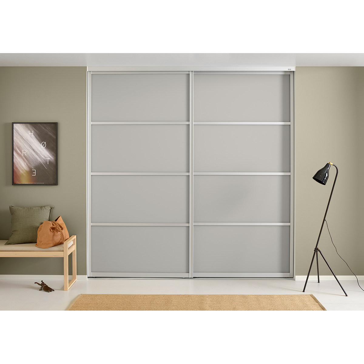 Skyvedør Elfa Artic Quattro