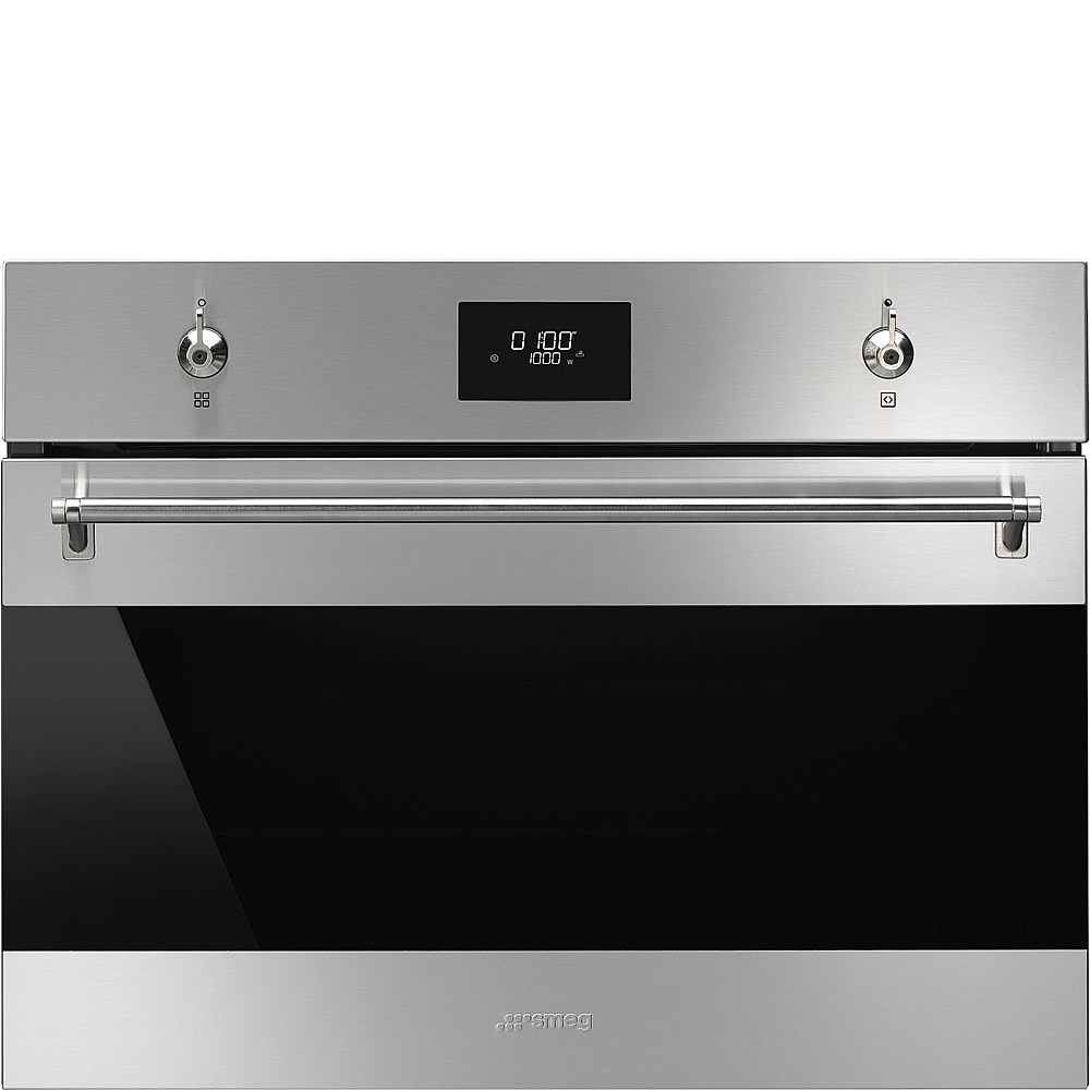 Ovn- og Mikrobølgepakke Smeg SF6300TVX + SO4301M1X Classic Rustfritt