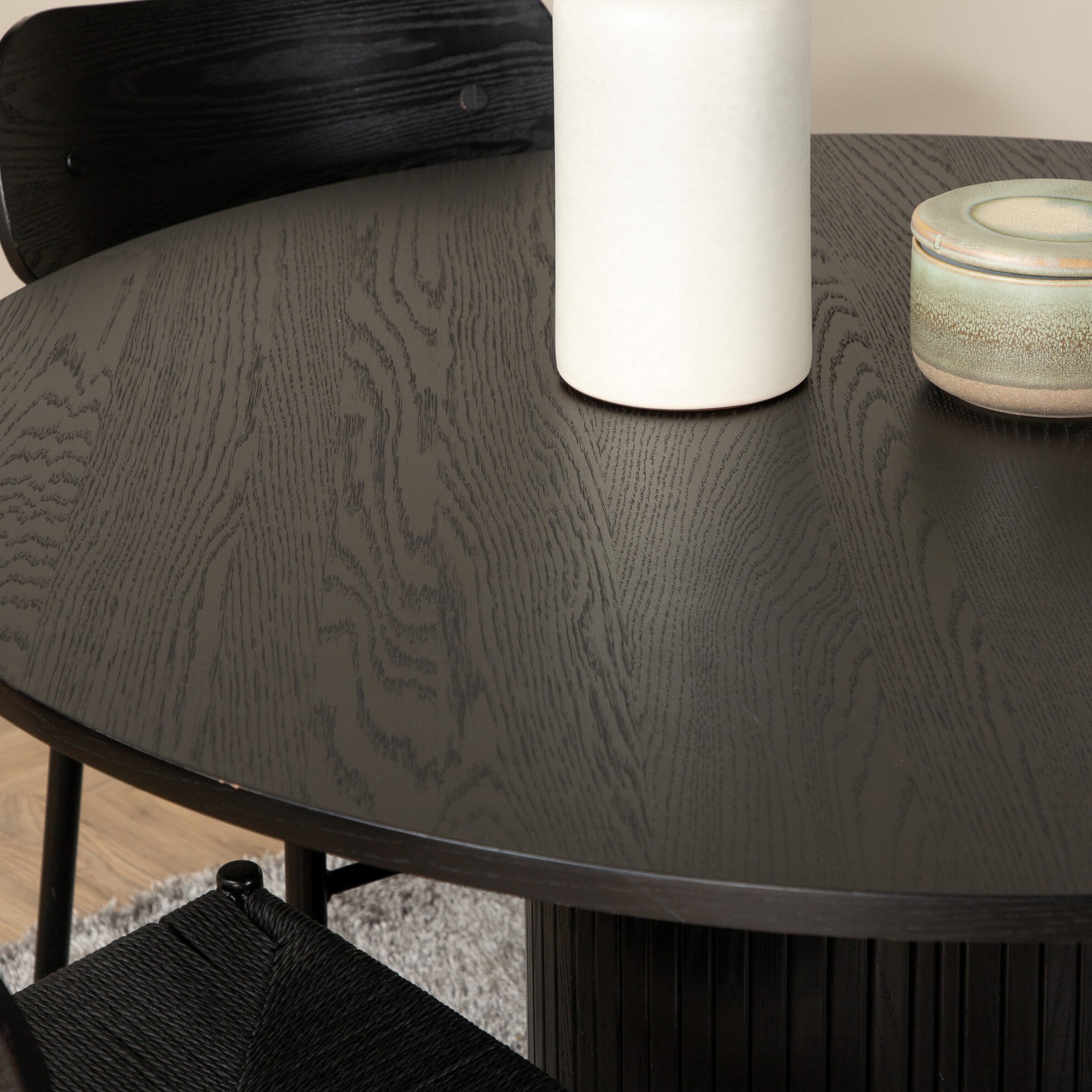 Spisegruppe Venture Home Bianca med 4stk Polly Stoler