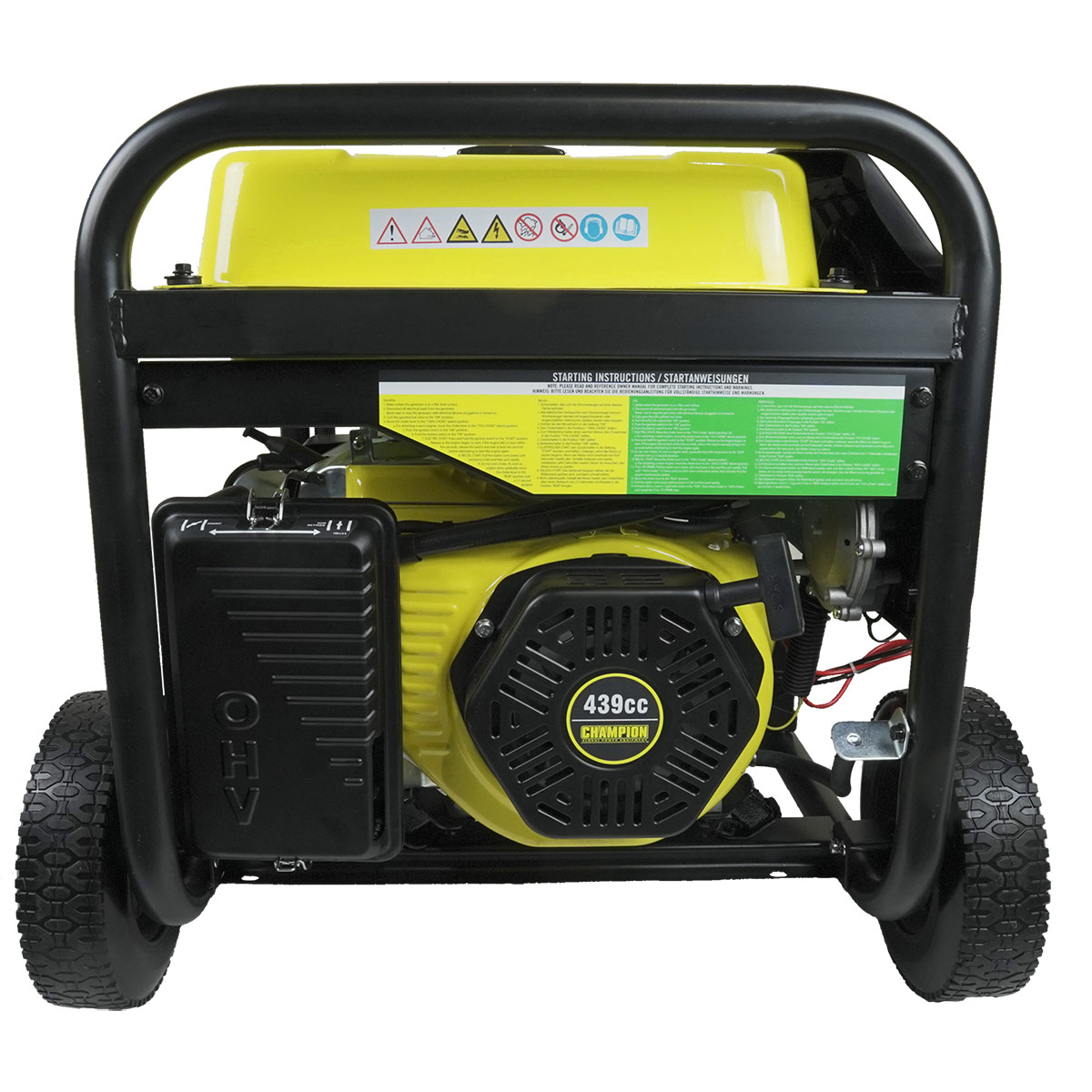 Strømaggregat Champion Generators CPG7500E2 7kW 1-fas Dual Fuel