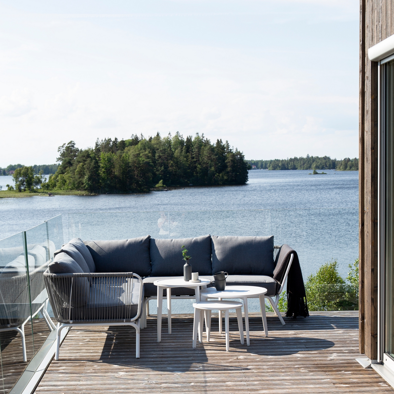 Hjørnesofa Venture Home Roxo Utendørs Utendørs