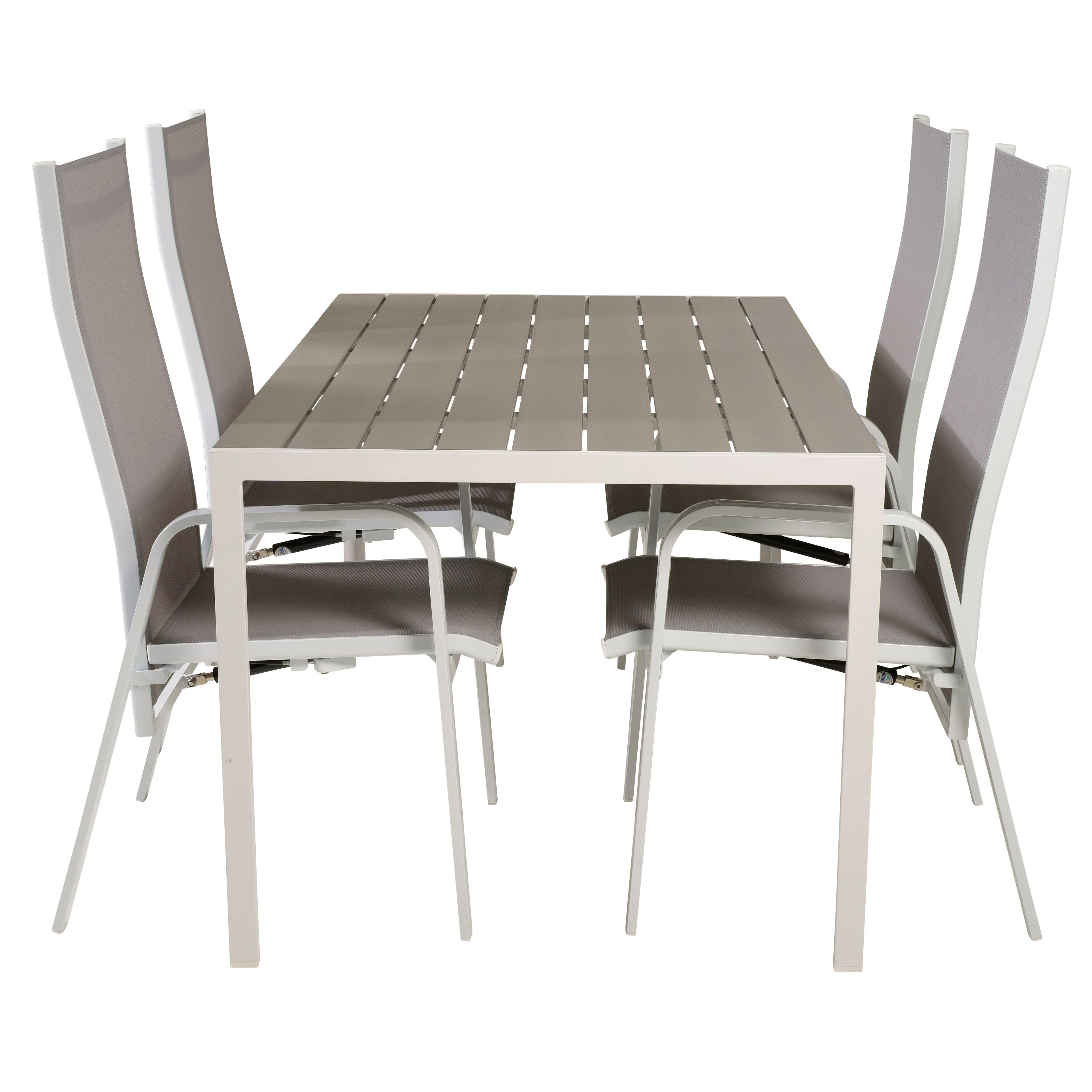Spisegruppe Venture Home Bront 150 med 4 Copacabana Stoler