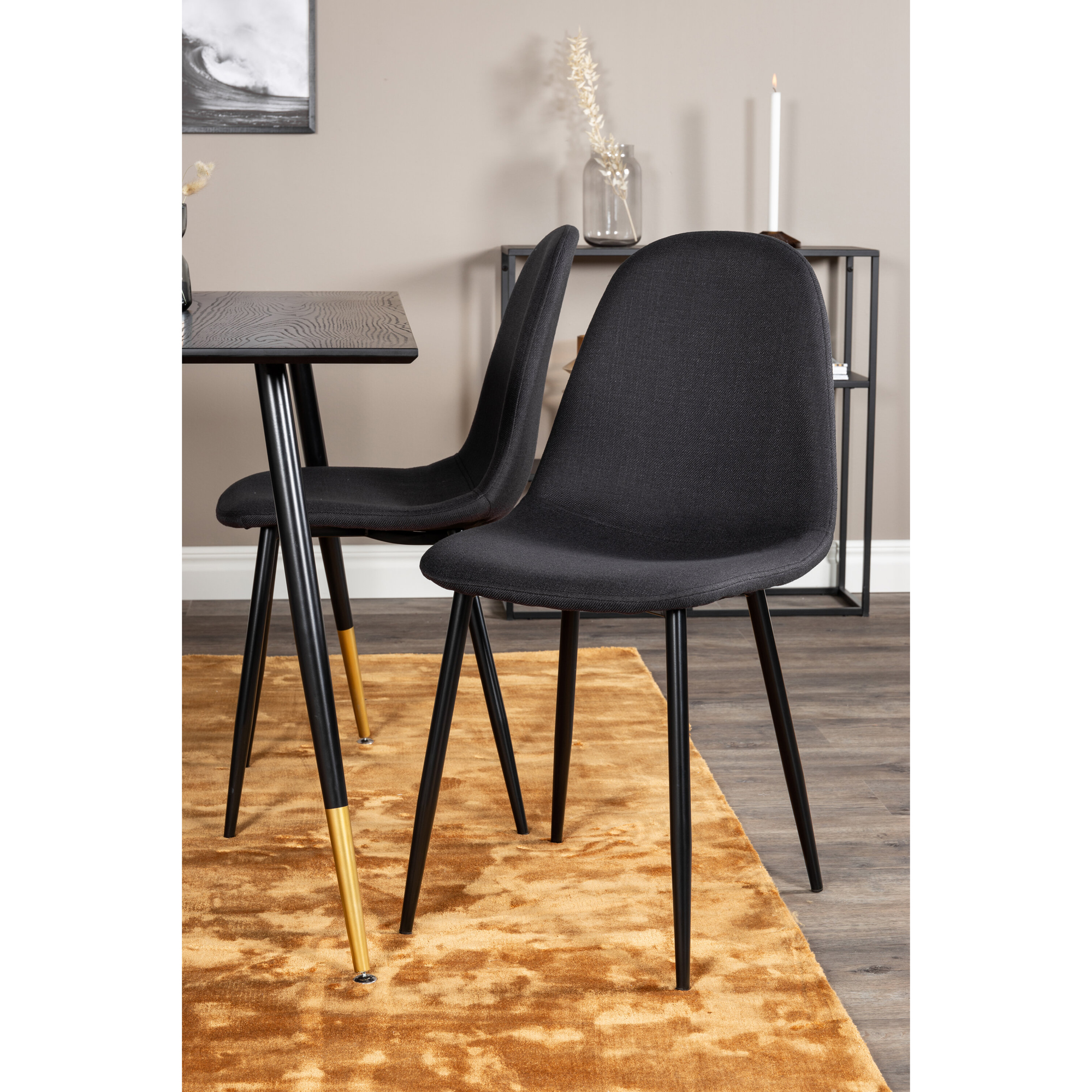 Spisegruppe Venture Home Dipp med 4 Polar Stoler