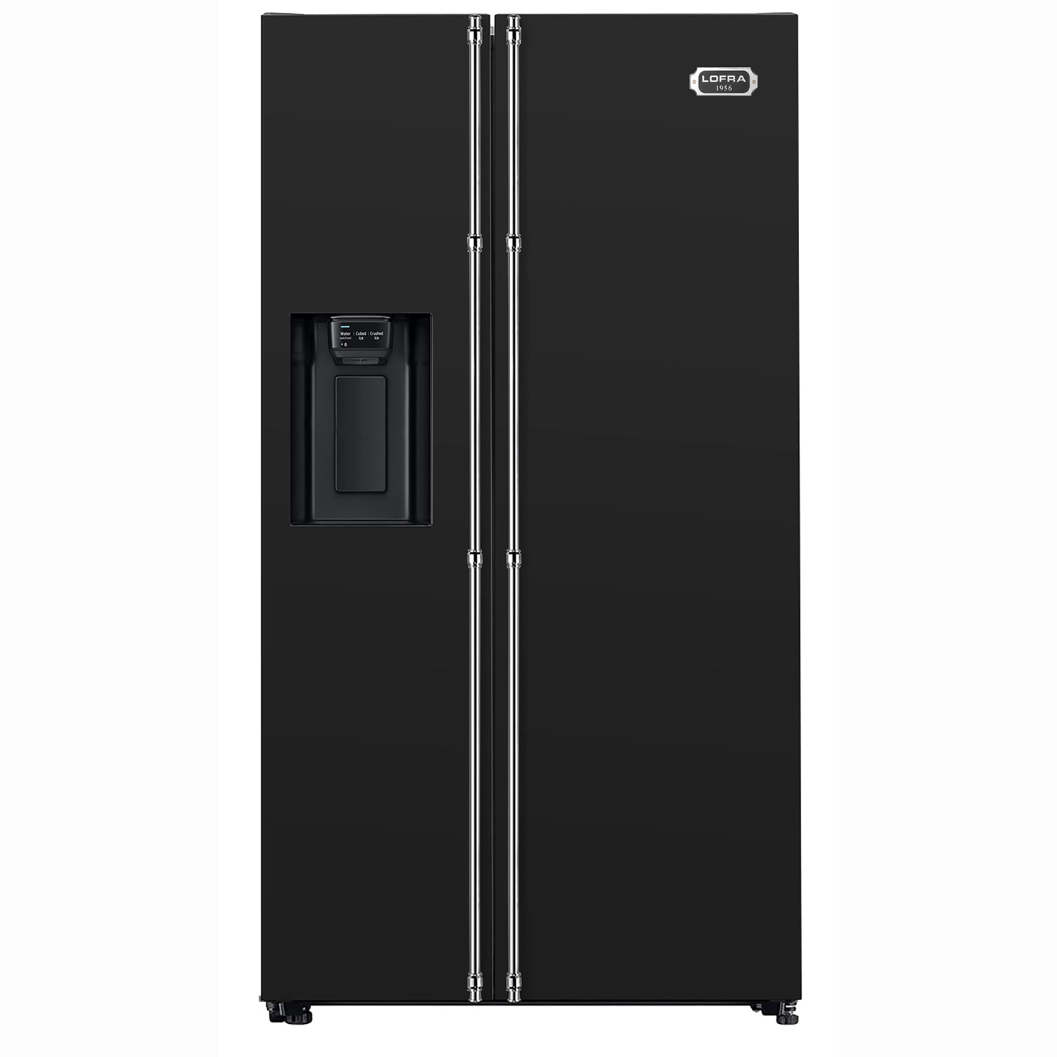Kjøleskap Lofra Dolce Vita Sort/Krom - V4/Krom