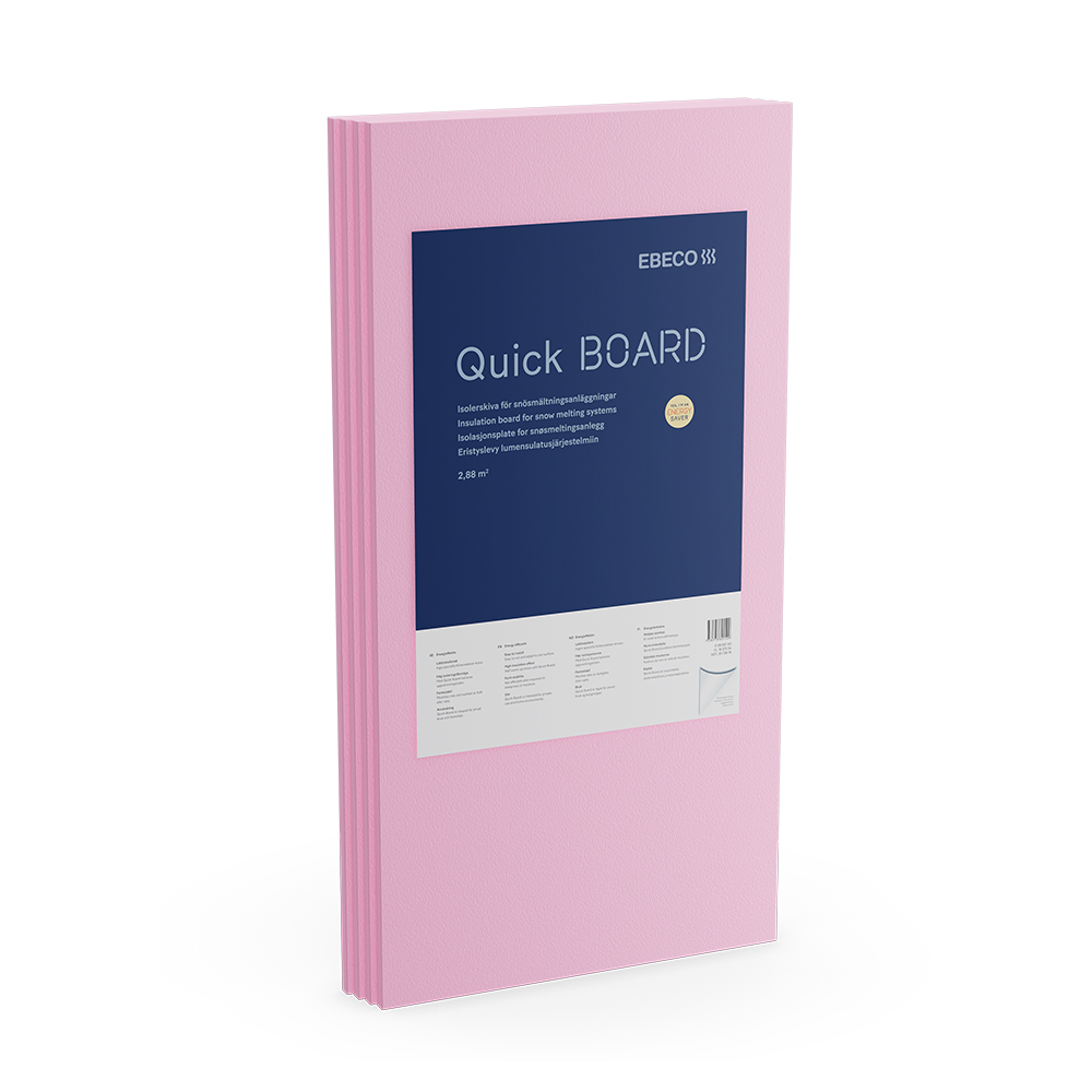 Isolasjonsplate Ebeco Quick Board