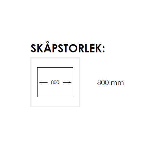 Kjøkkenvask Nordic Tech Radius 70 K X
