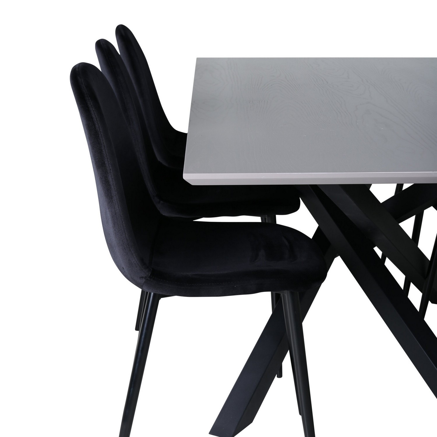 Spisegruppe Venture Home Piata med 6 Pobbie Stoler GR22262