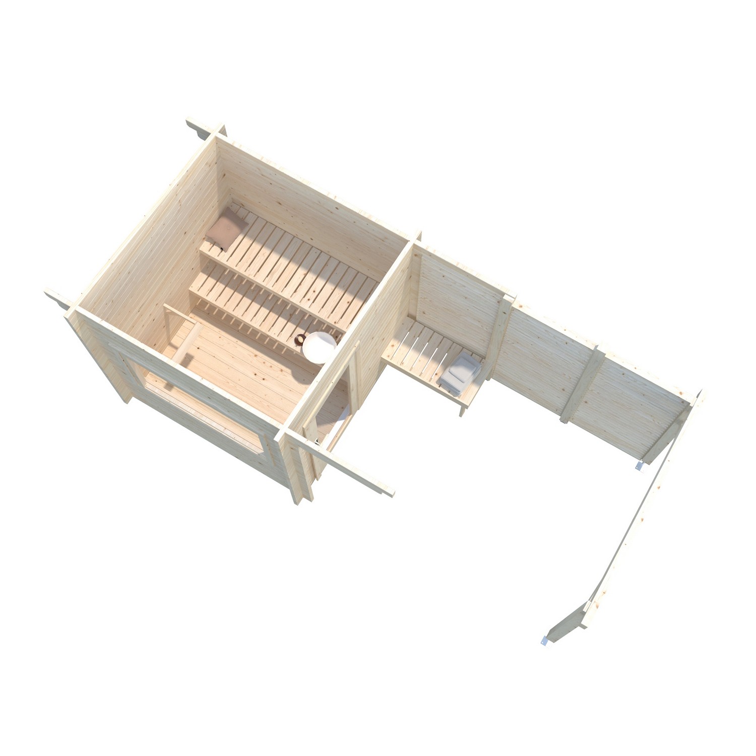 Badstuhus Palmako Sanna 4,1 + 5,9 m2
