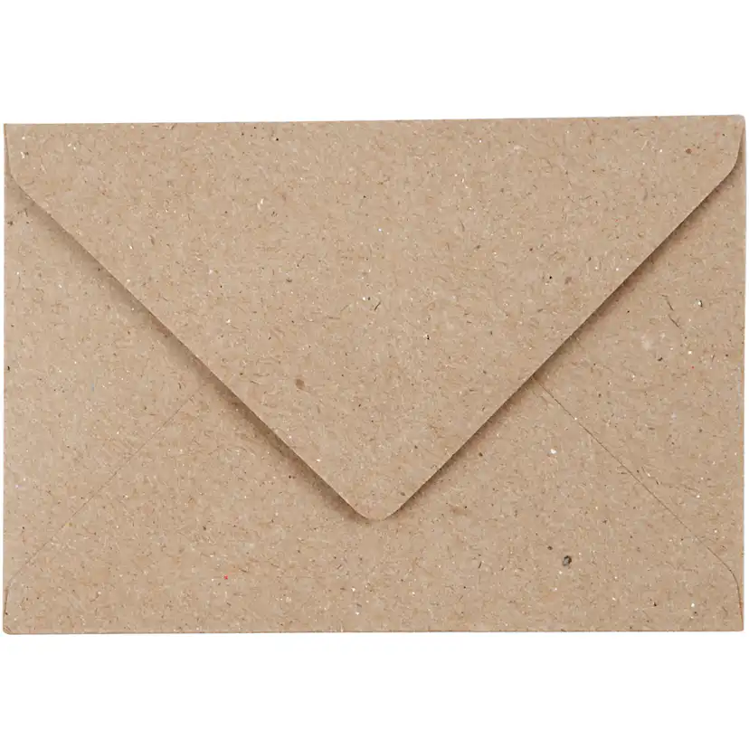 Konvolutt Creativ Company Resirkulert Str 7,8x115 cm Beige 50 St/1 Pk