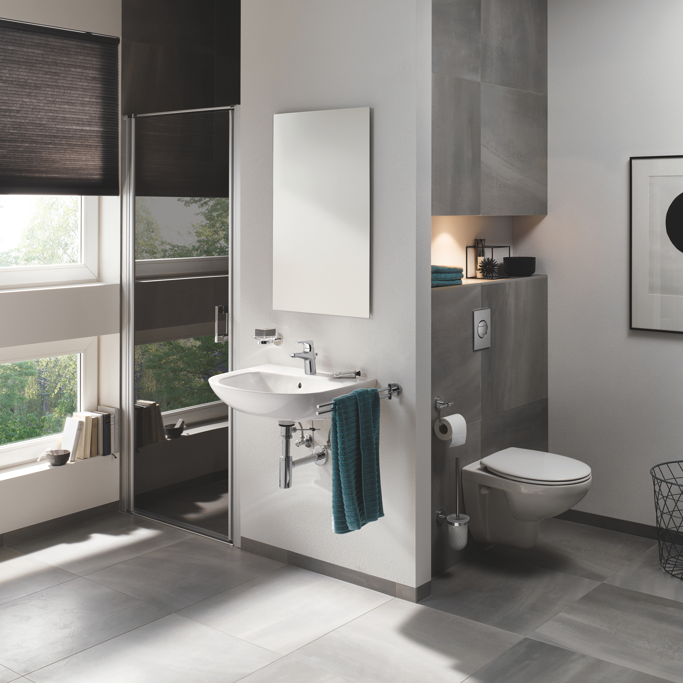 Handduksstång Grohe Essentials Dubbel