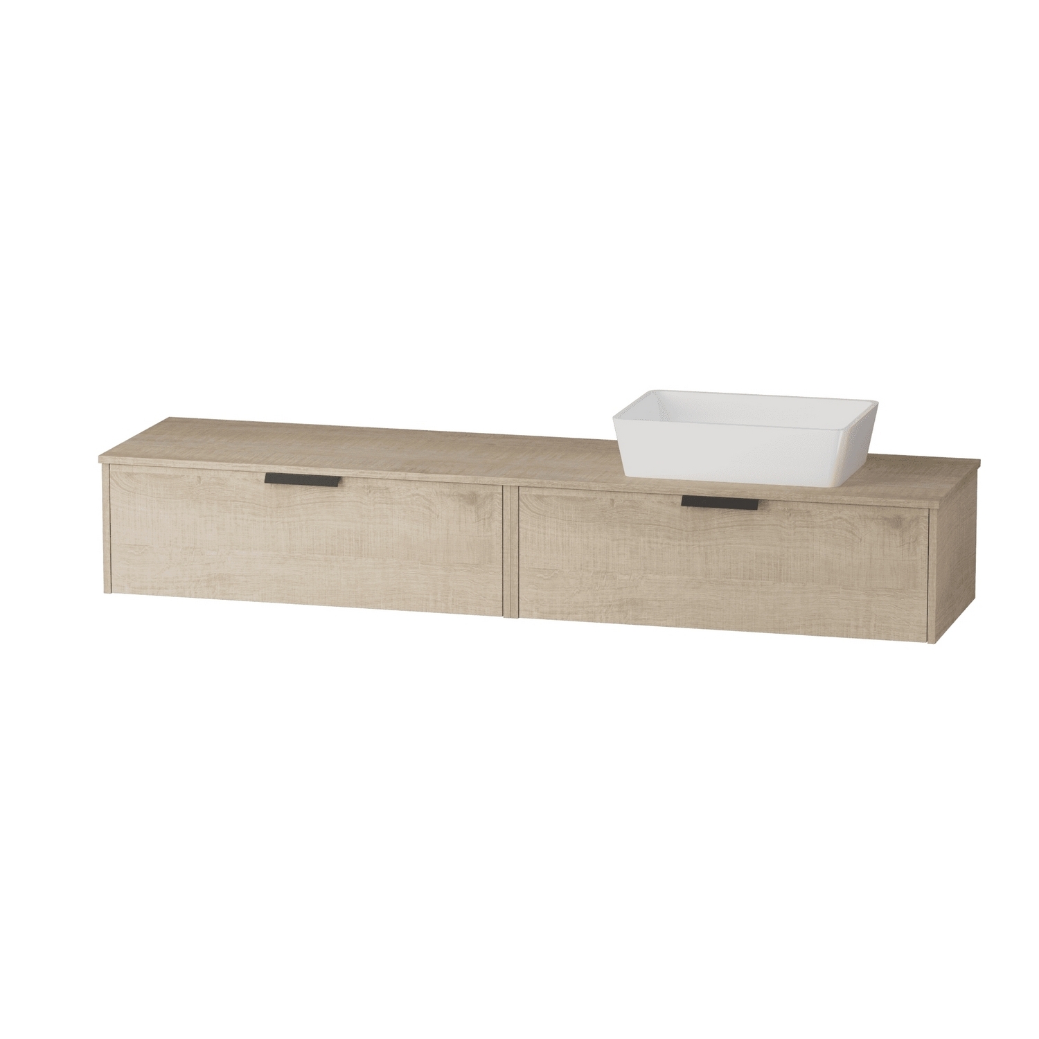 Servantskap FOSSBAD New Block B180 for Benkeplate og Servant