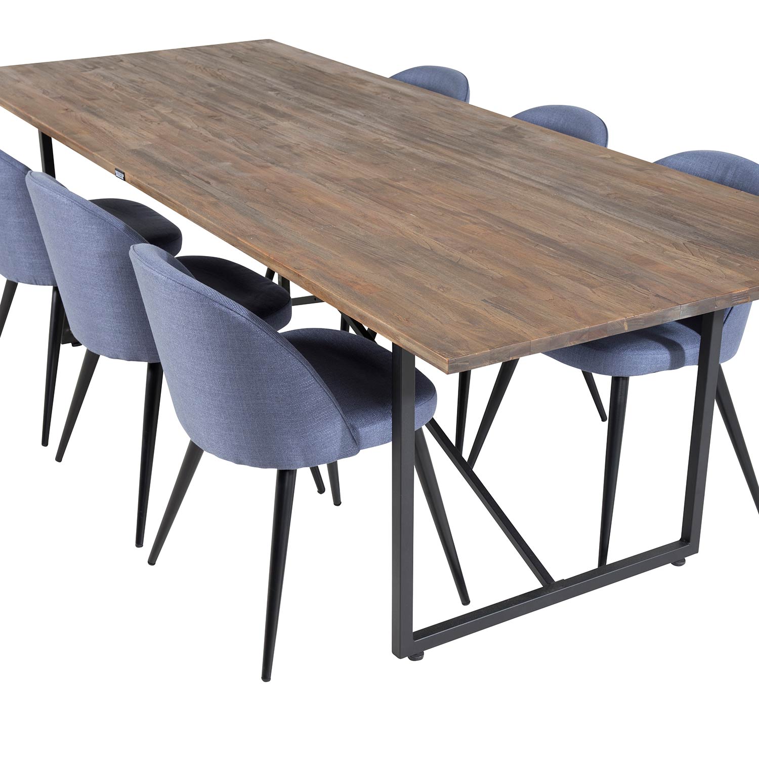 Spisegruppe Venture Home Peo med 6 Valentina Stoler